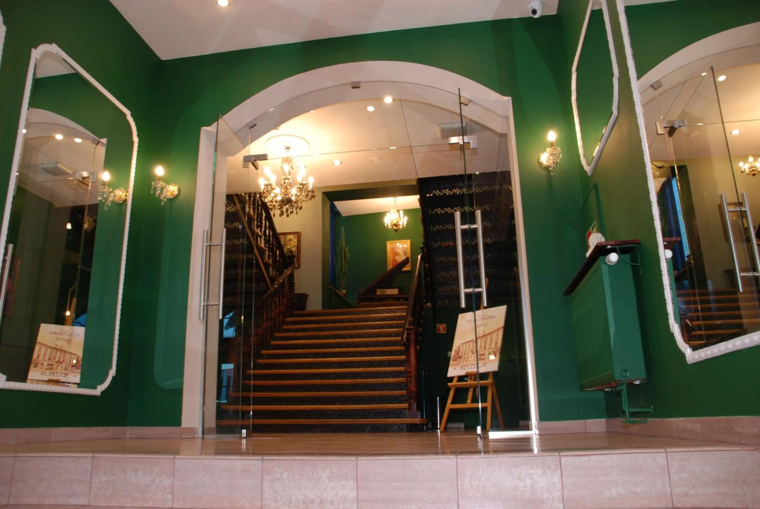 Lobby or reception in Polonia Raciborz