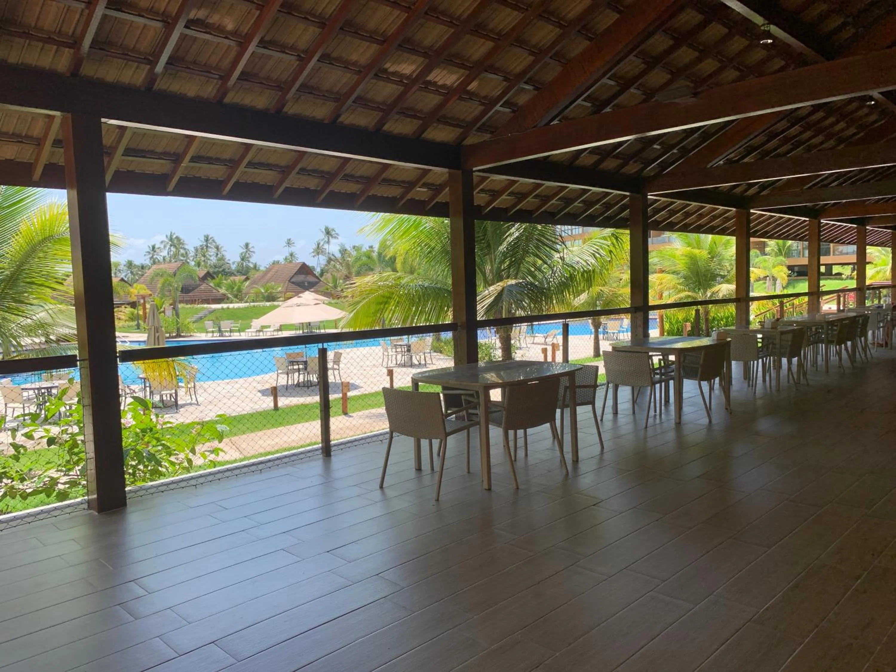 Patio in FLAT ECO RESORT PRAIA DOS CARNEIROS
