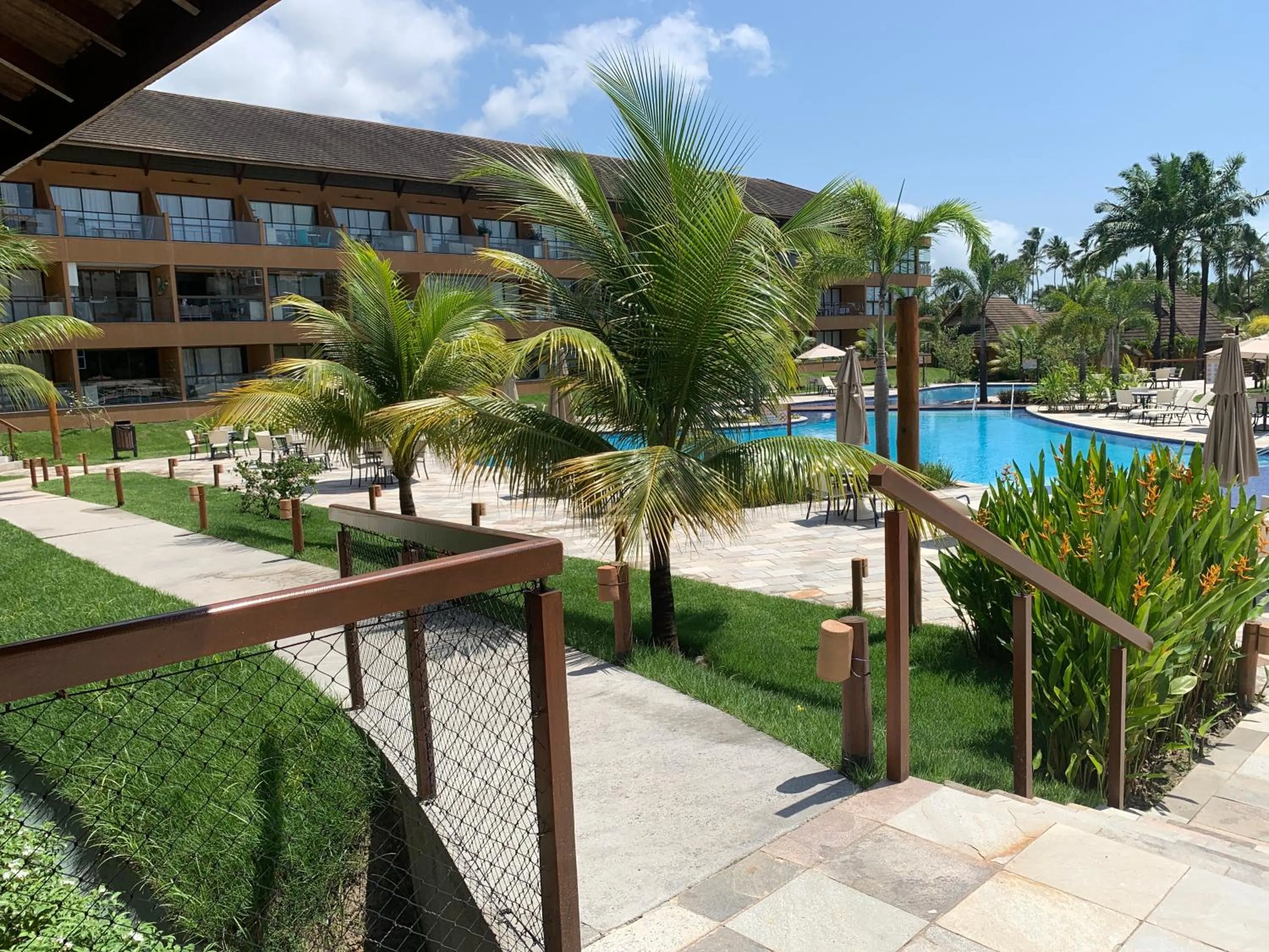 Garden in FLAT ECO RESORT PRAIA DOS CARNEIROS