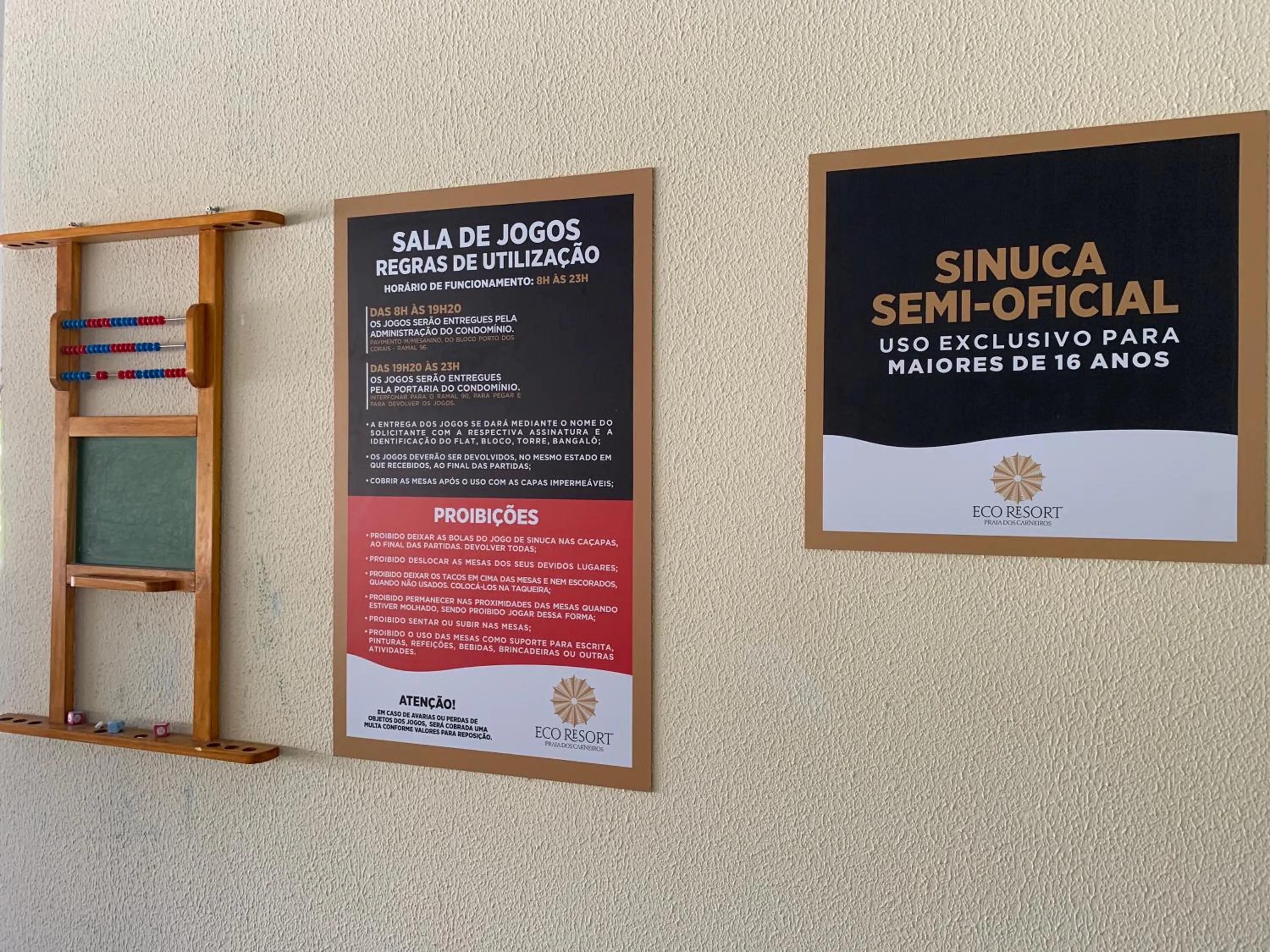 Game Room in FLAT ECO RESORT PRAIA DOS CARNEIROS