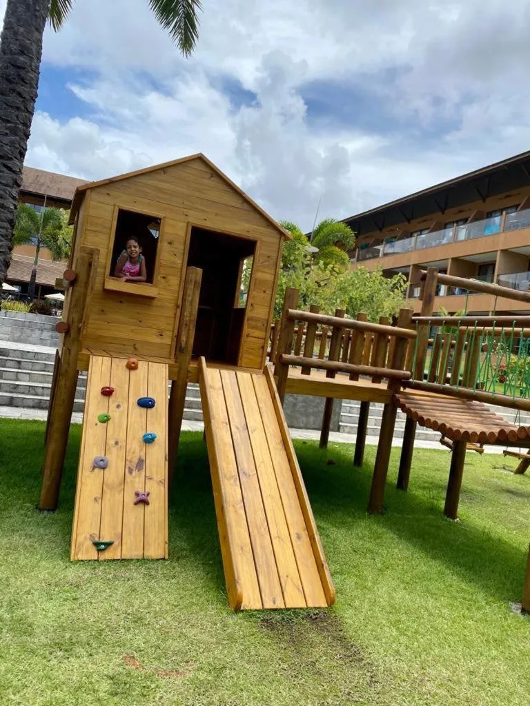 Children play ground in FLAT ECO RESORT PRAIA DOS CARNEIROS