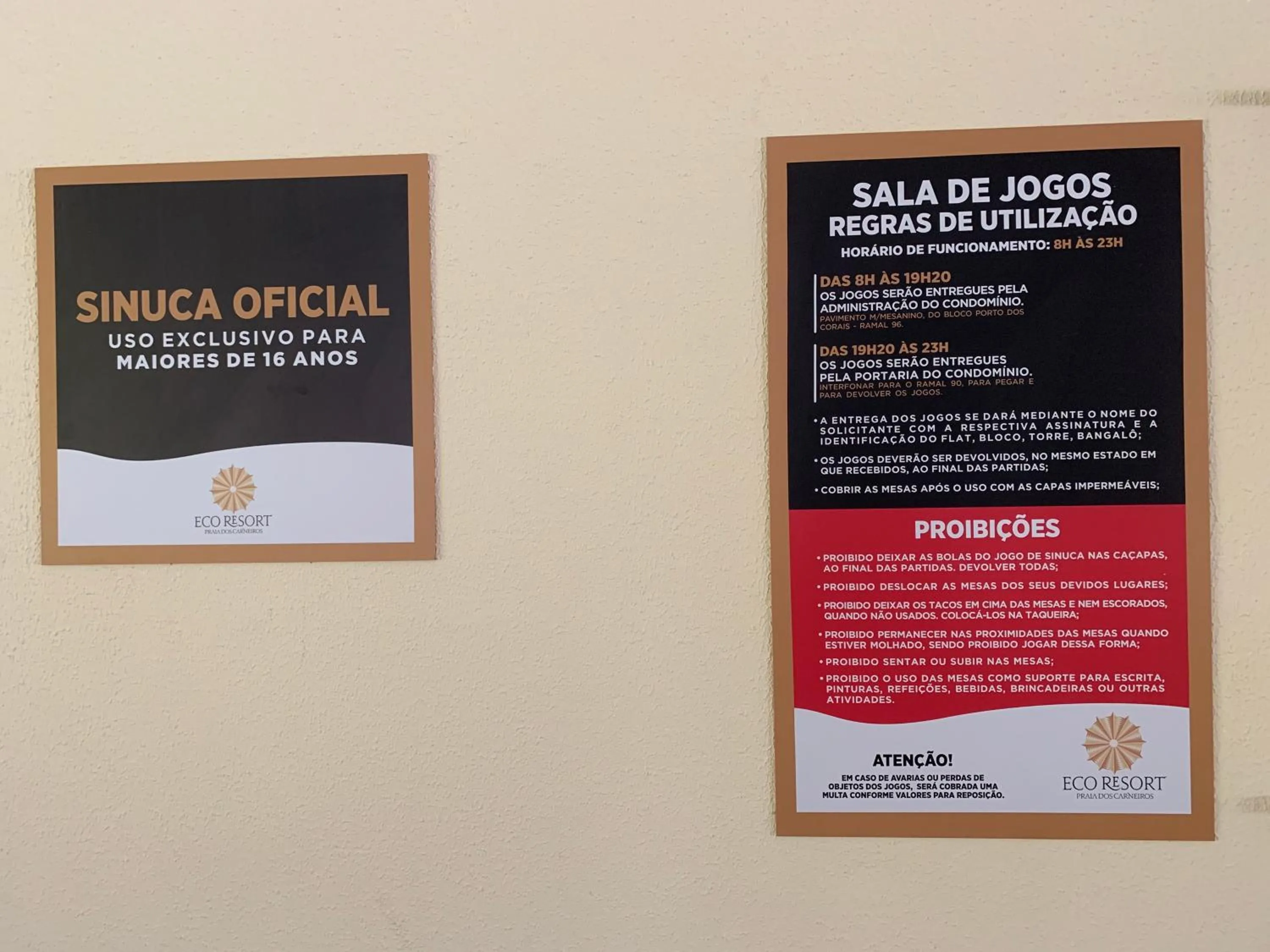 Game Room in FLAT ECO RESORT PRAIA DOS CARNEIROS