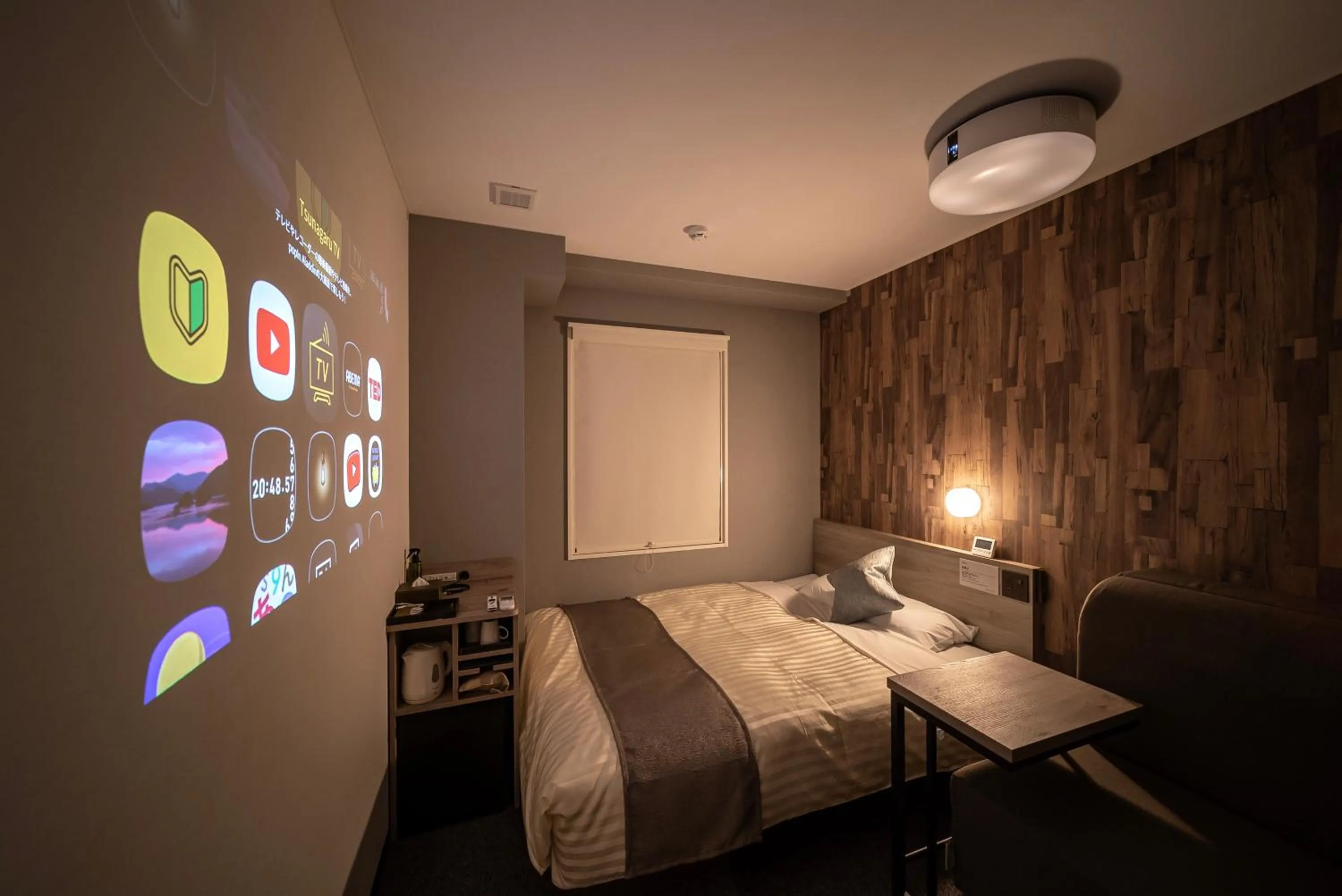 Bed in Super Hotel Premier Ikebukuro Natural Hot Spring