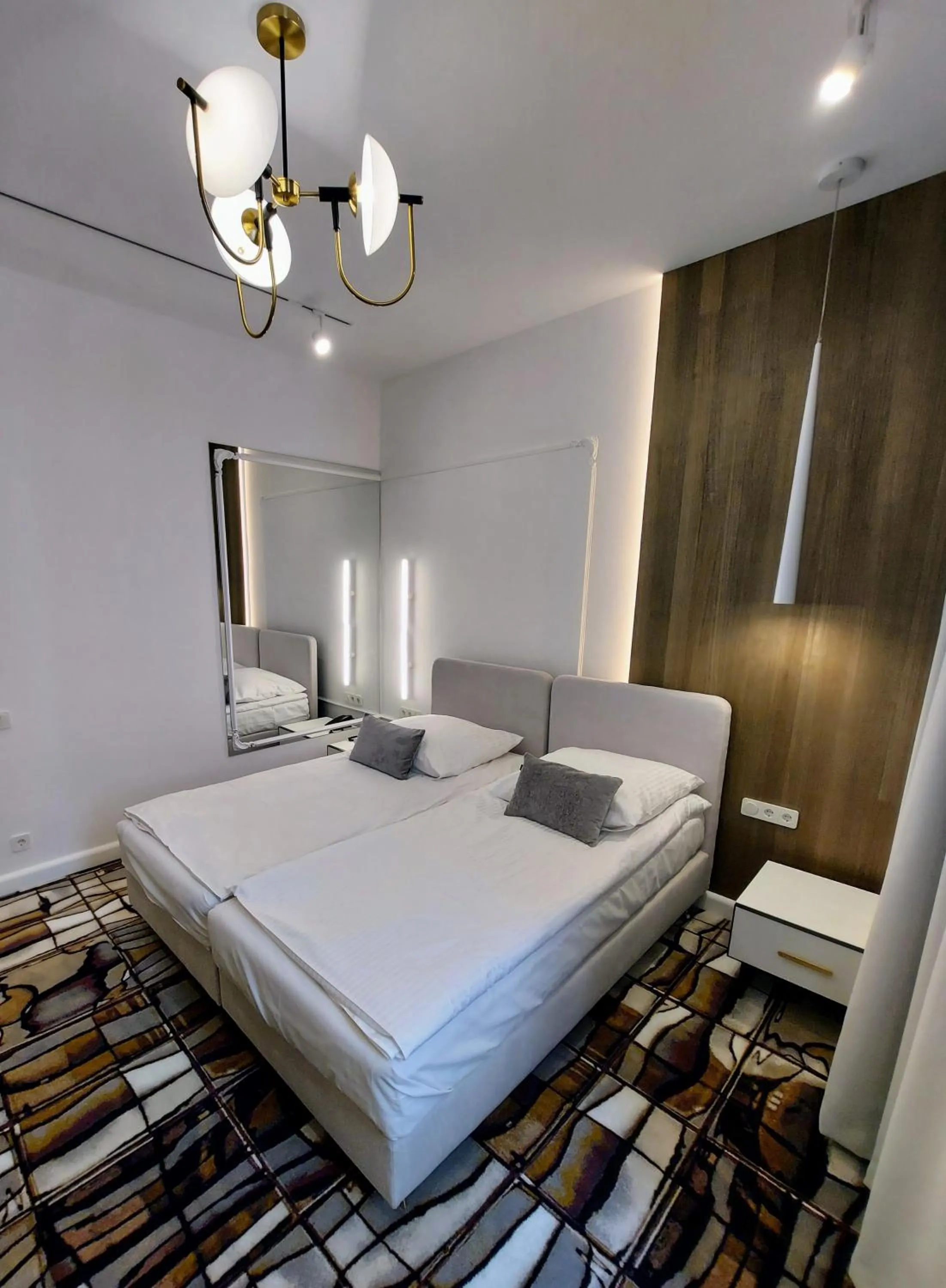 Bed in Hotel Kazimierz