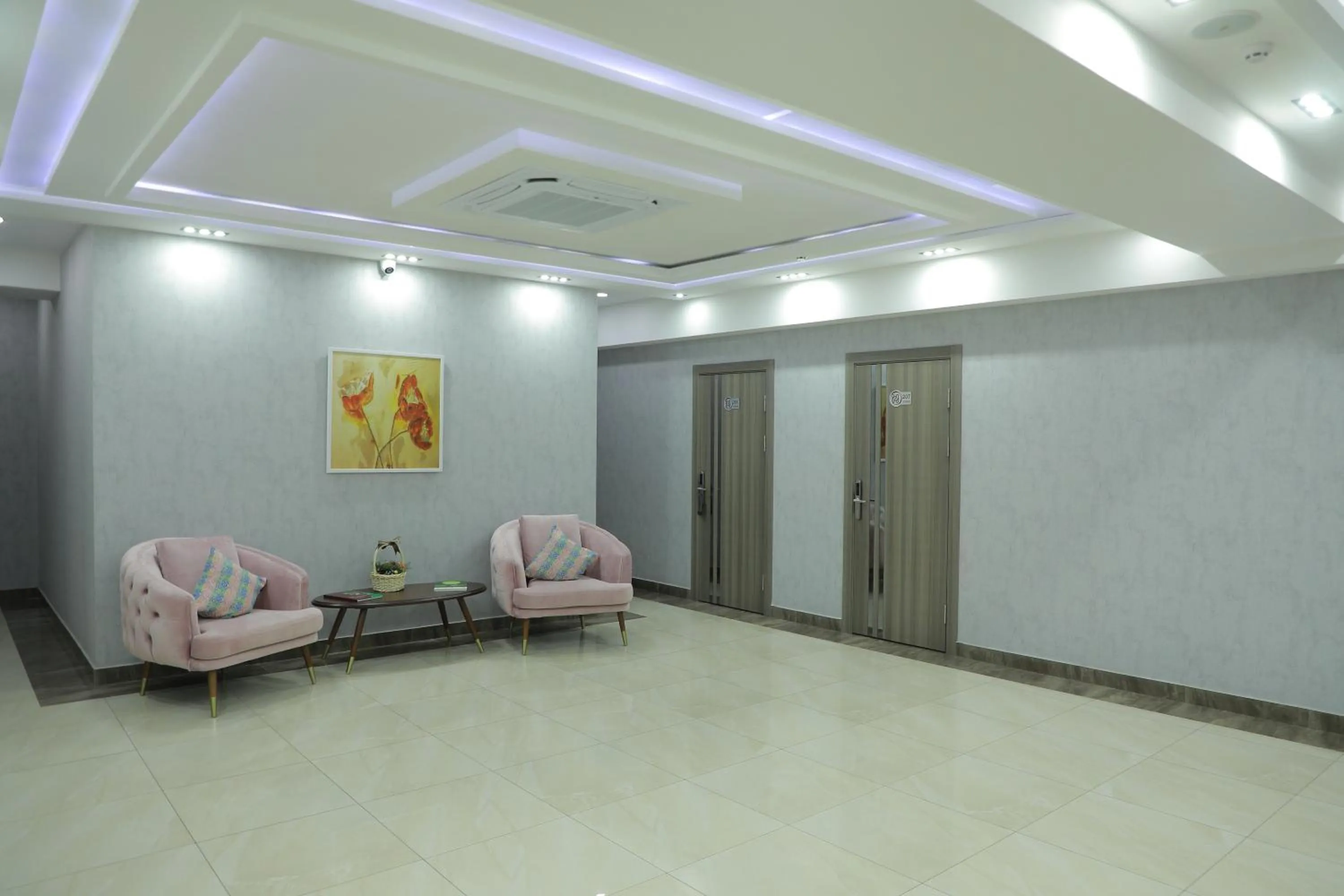 Living room in Human Hotel