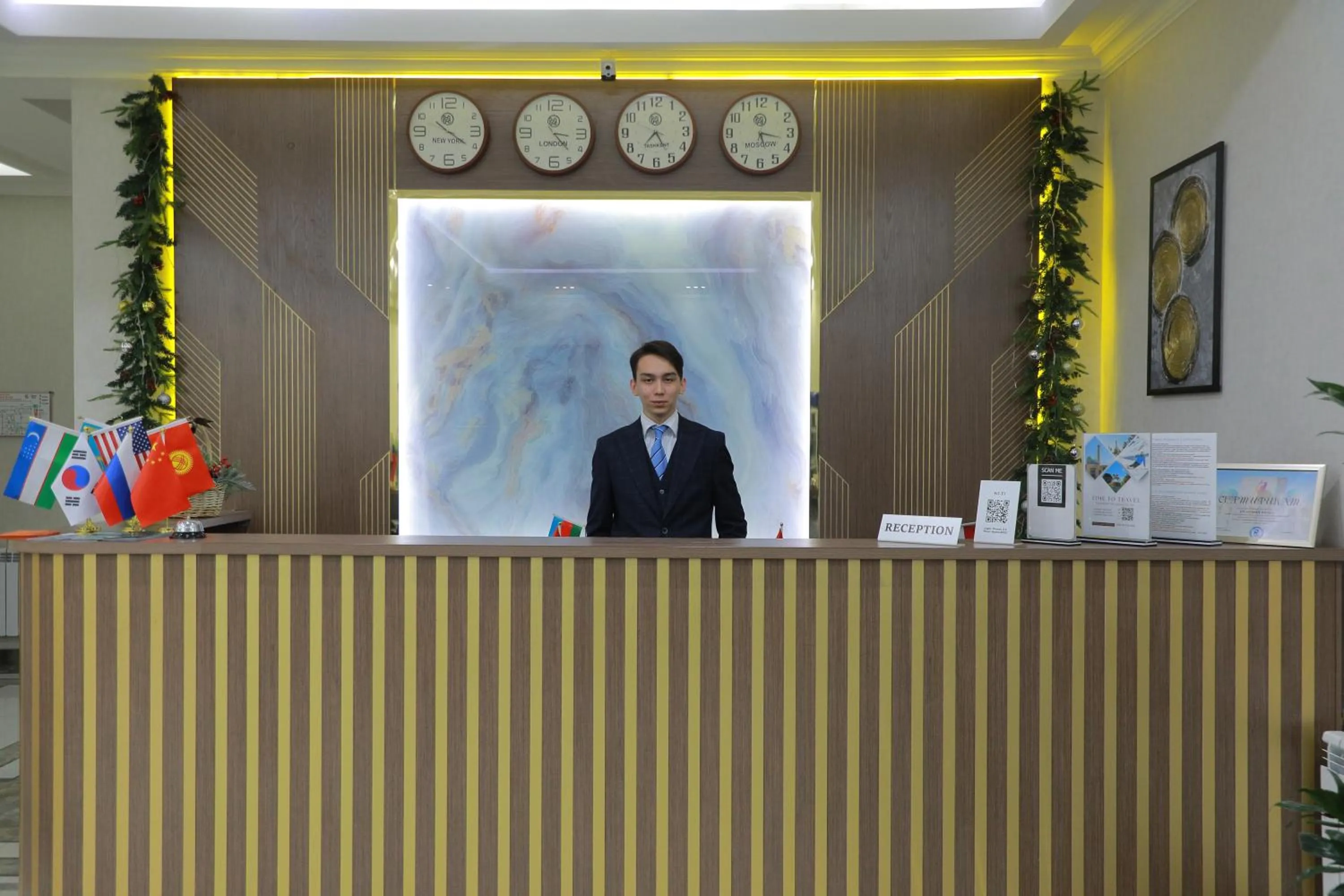 Staff in Human Hotel