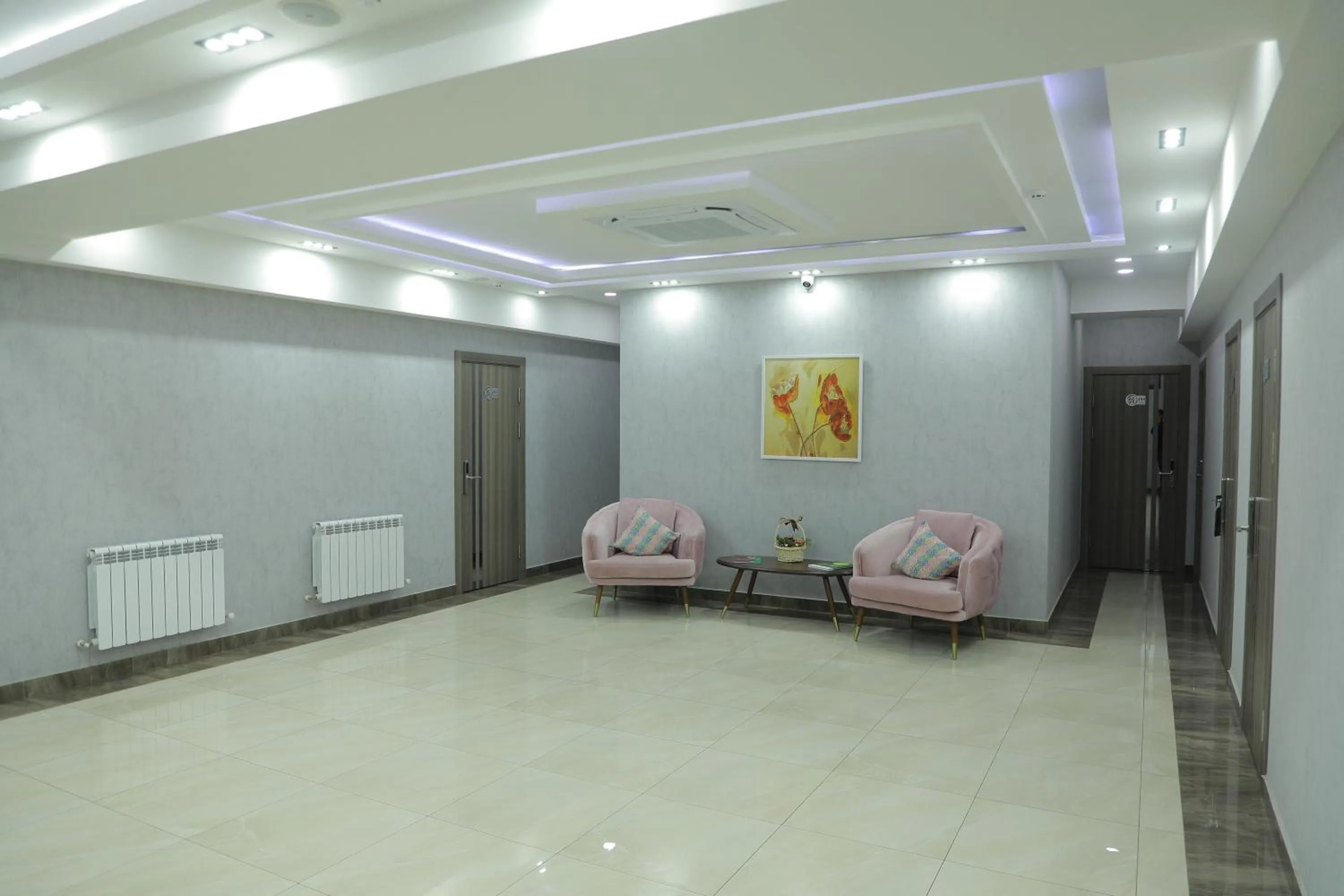 Living room in Human Hotel