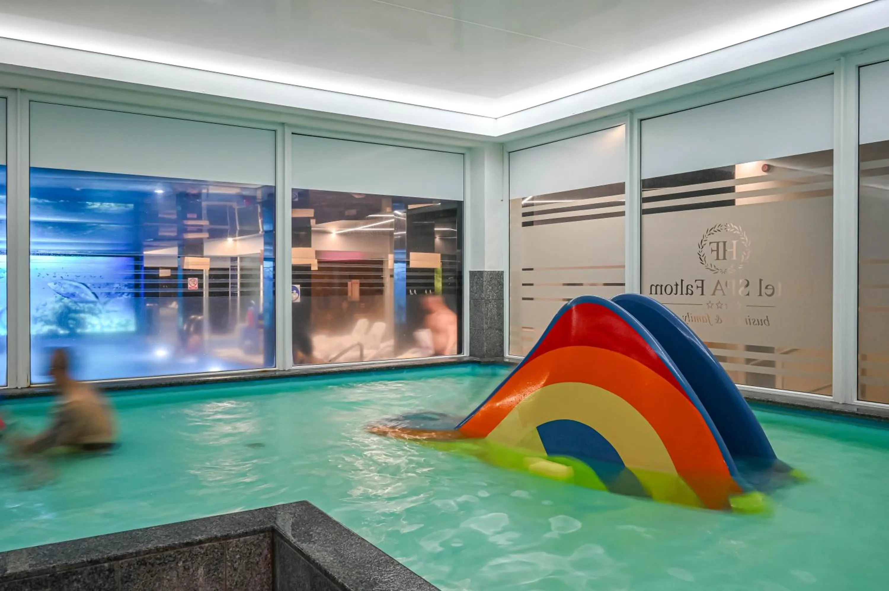 Swimming pool in Hotel SPA Faltom Gdynia Rumia