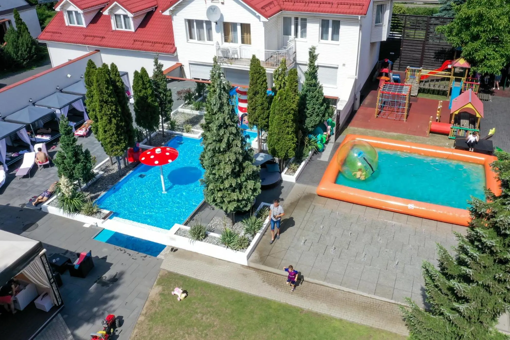 Patio in Hotel SPA Faltom Gdynia Rumia