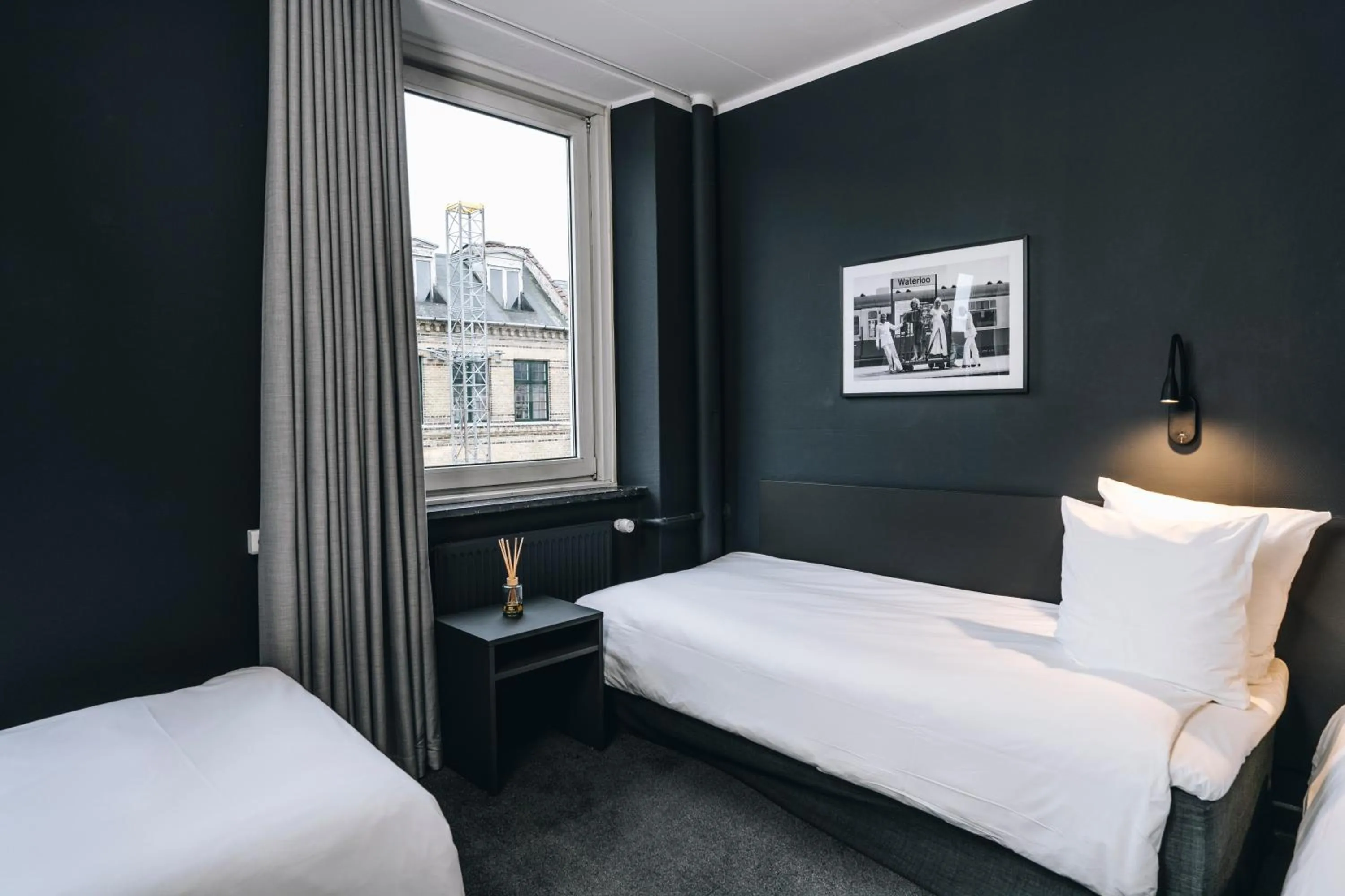 Bed in Hotel Maritime