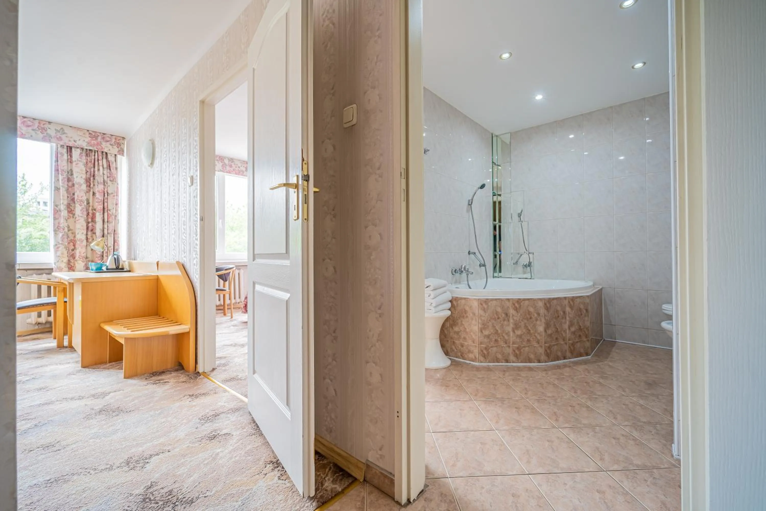 Bed in Hotel Mazowiecki Łódź