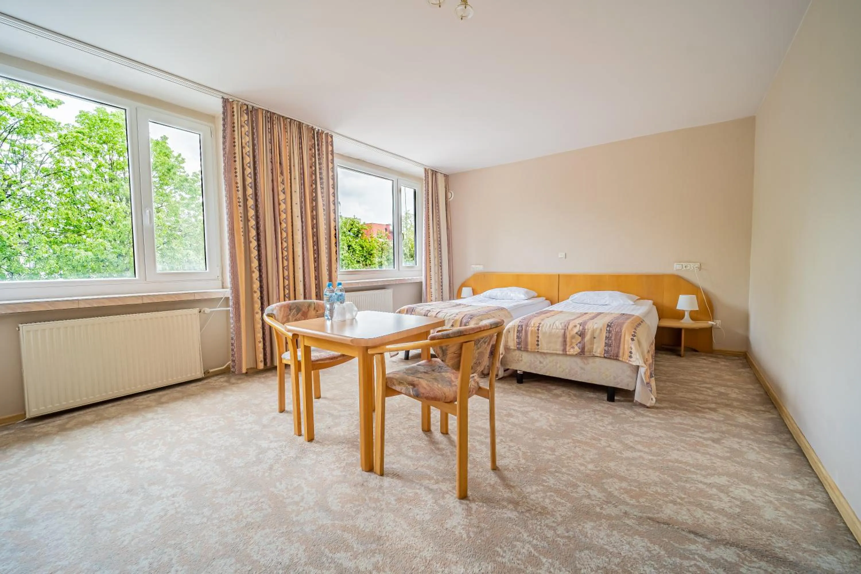 Bed in Hotel Mazowiecki Łódź