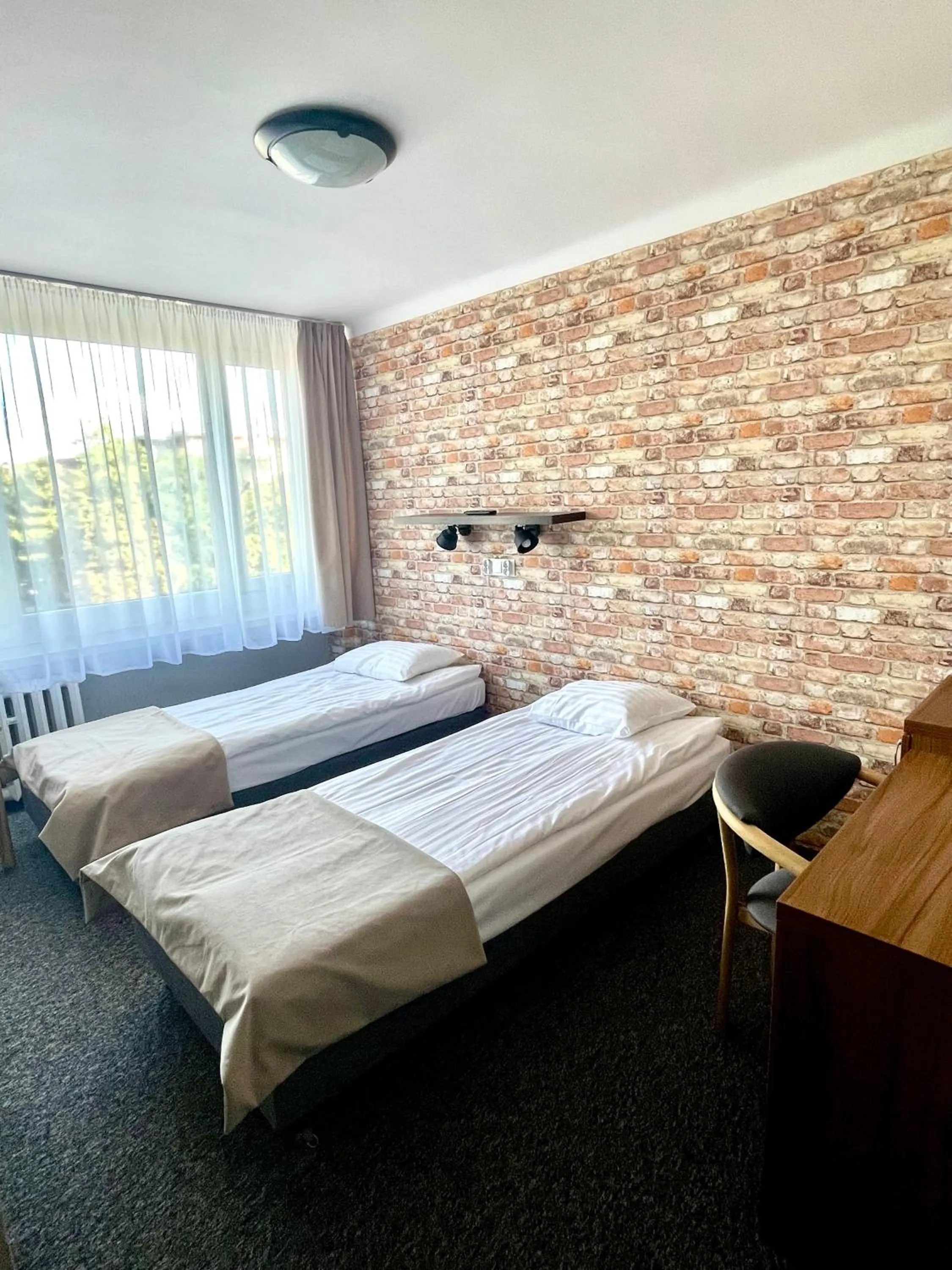 Bed in Hotel Mazowiecki Łódź