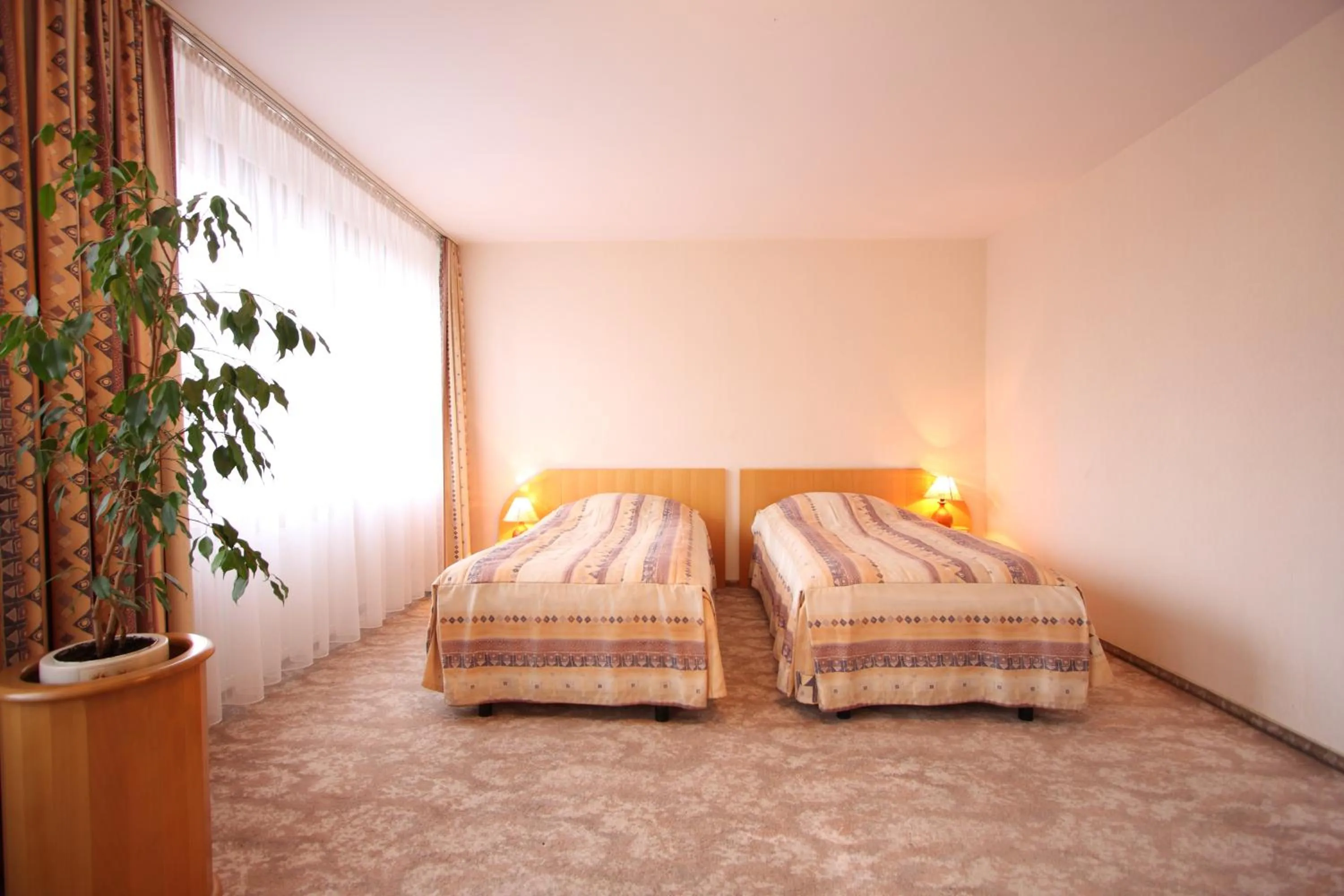 Bed in Hotel Mazowiecki Łódź