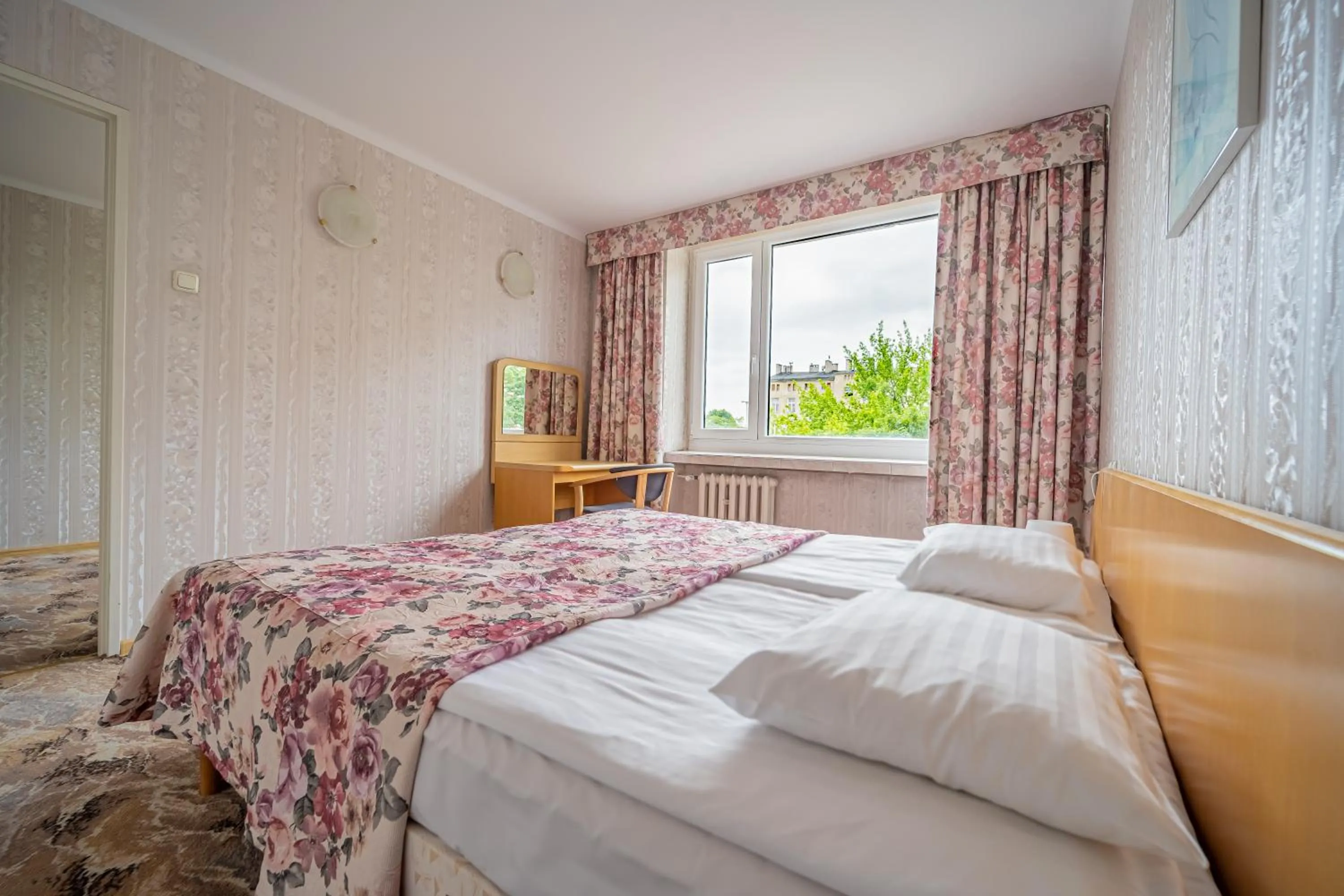 Bed in Hotel Mazowiecki Łódź