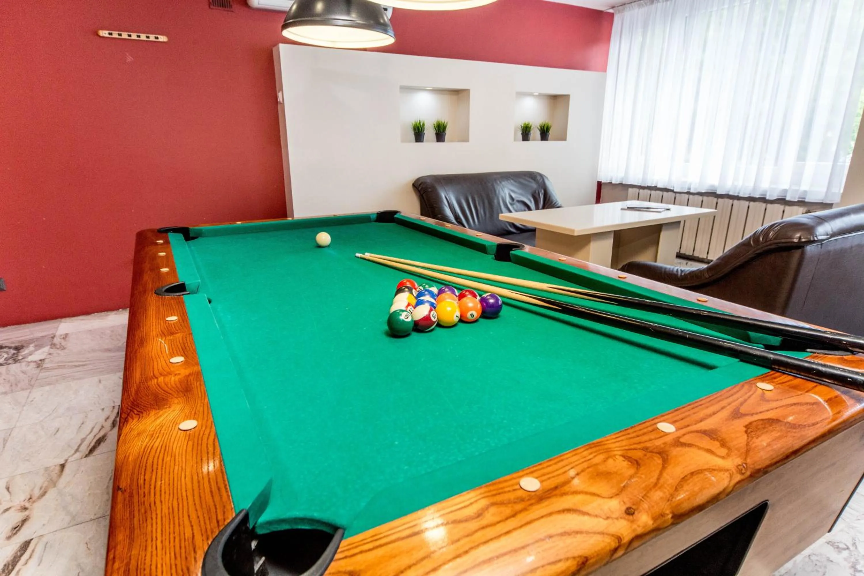 Billiard in Hotel Mazowiecki Łódź