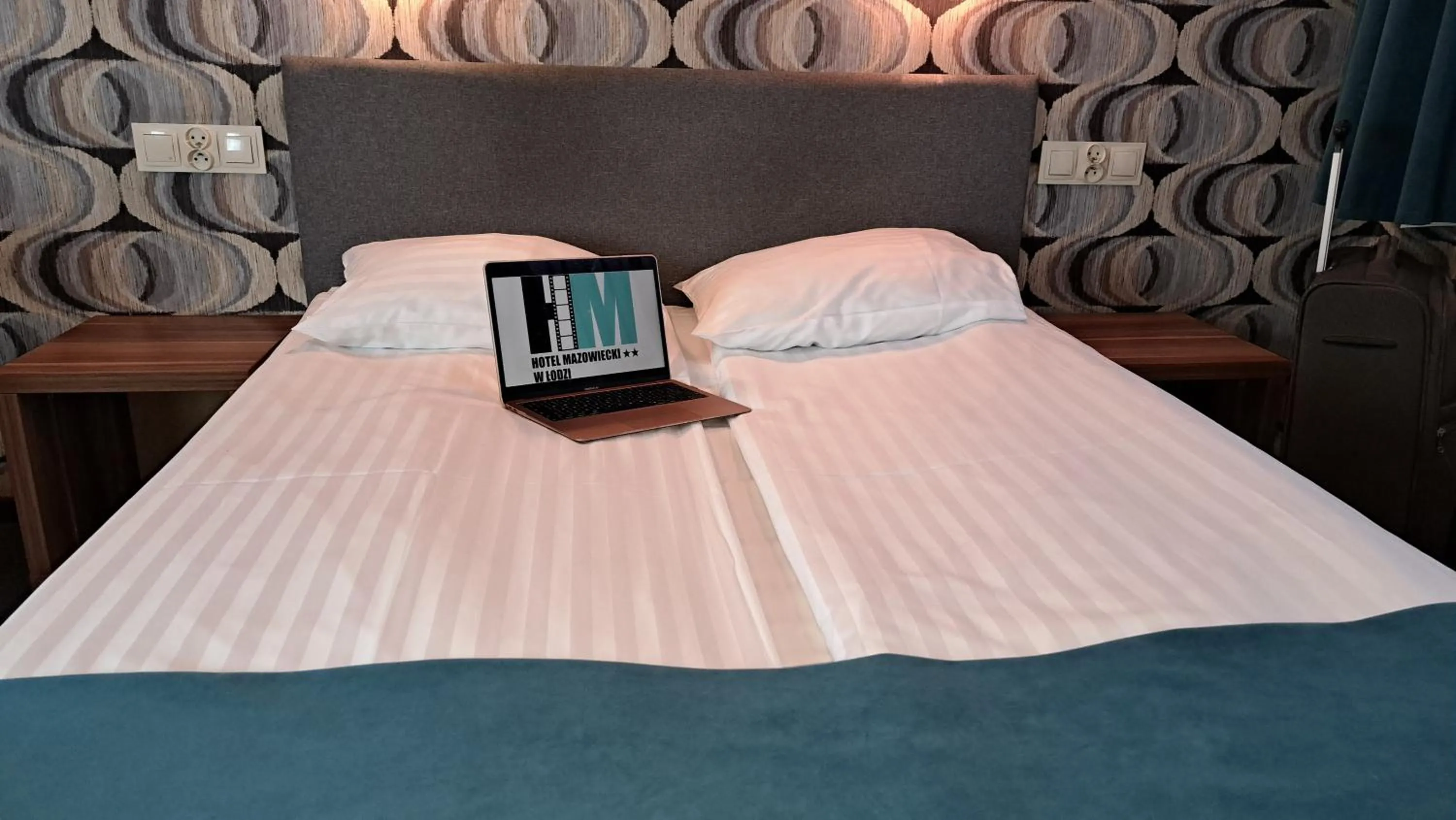 Bed in Hotel Mazowiecki Łódź