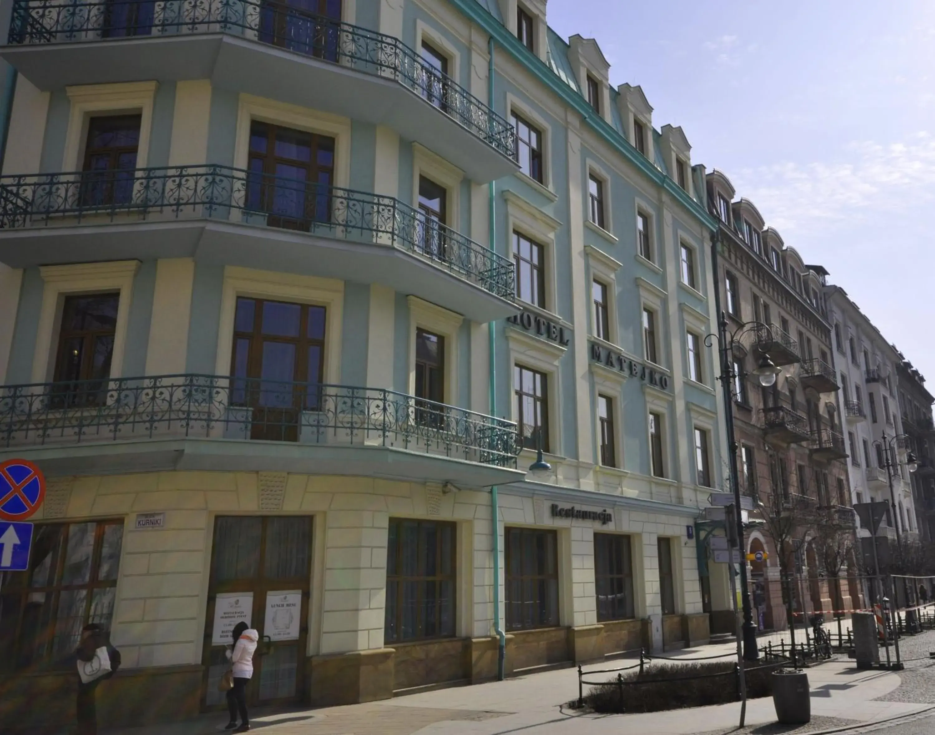 Property building in Matejko Hotel Property building in Matejko Hotel