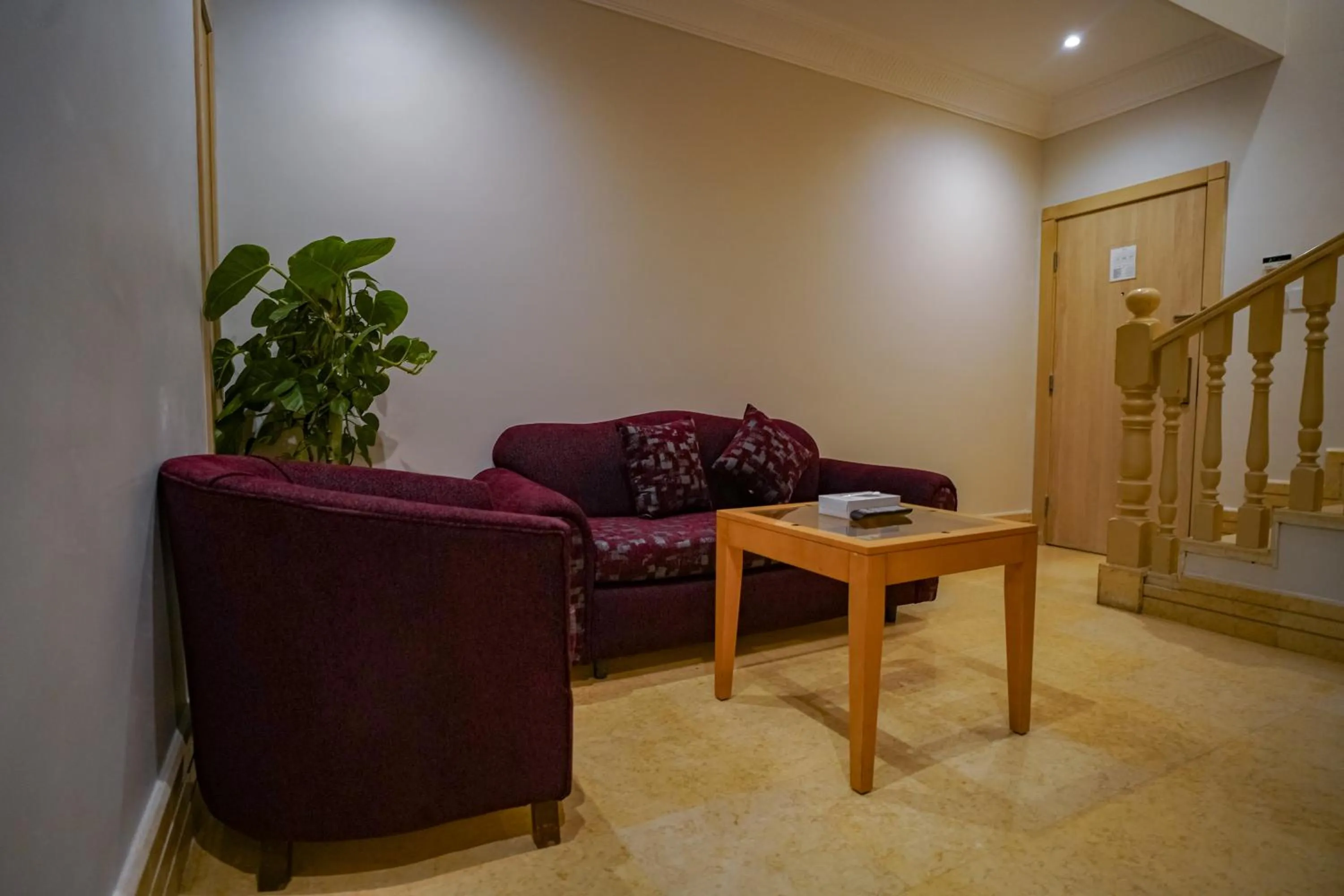 Seating area in Emaar Al Noor