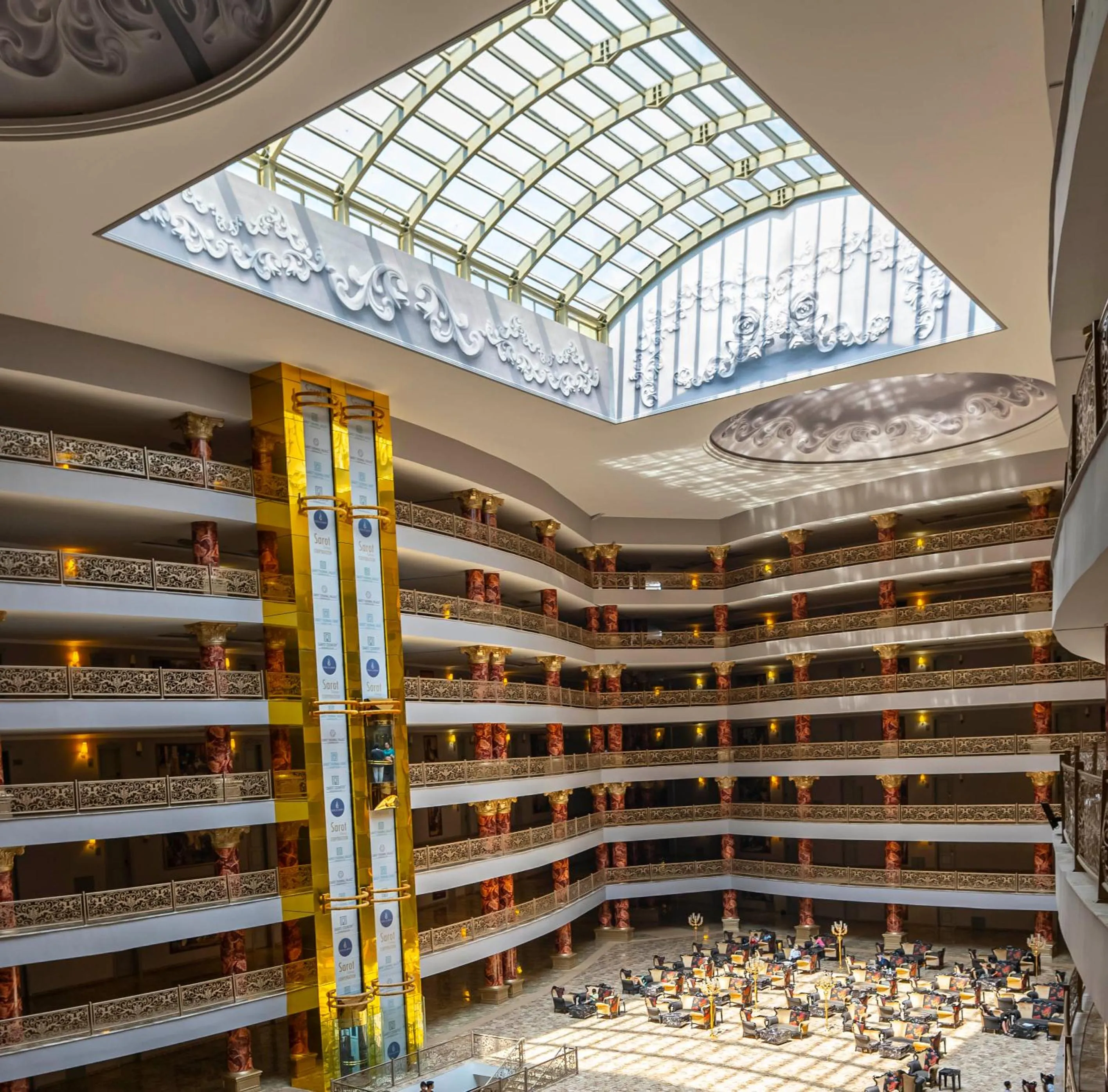 Lobby or reception in Sarot Thermal Palace Tatil Köyü - Halal Hotel