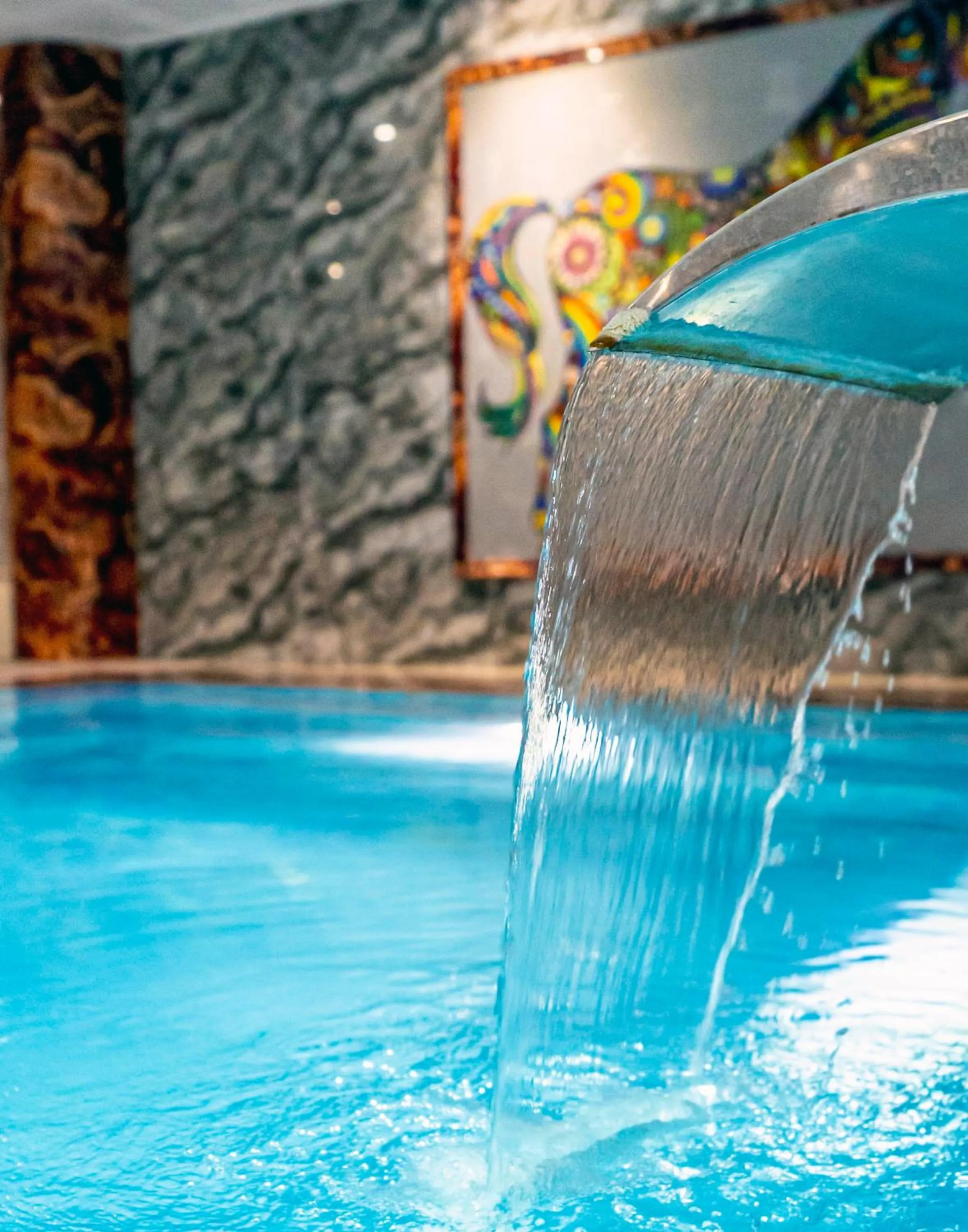 Pool view in Sarot Thermal Palace Tatil Köyü - Halal Hotel