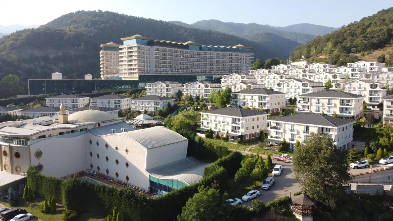 Bird's eye view in Sarot Thermal Palace Tatil Köyü - Halal Hotel