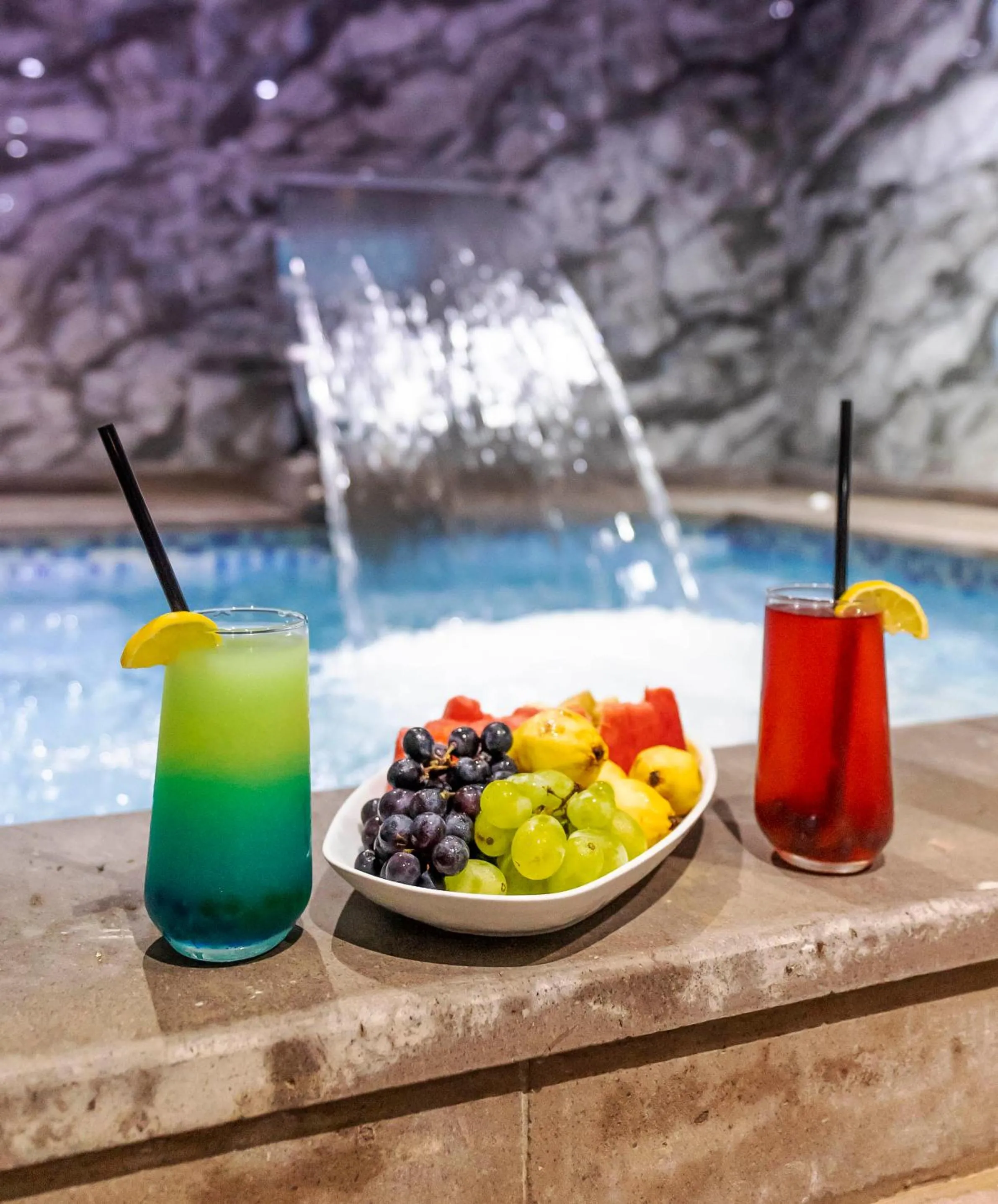 Pool view in Sarot Thermal Palace Tatil Köyü - Halal Hotel