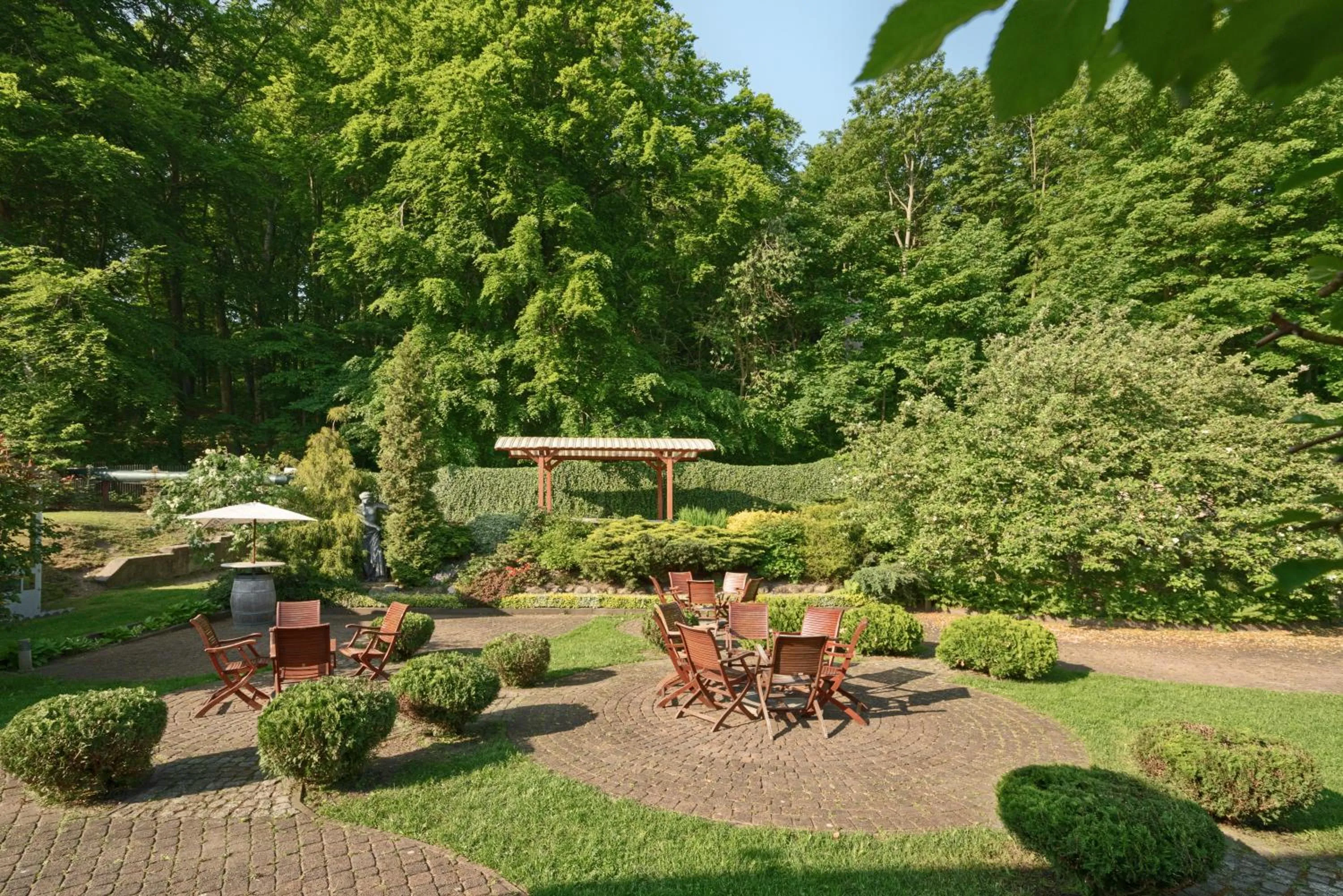 Natural landscape in Hotel Villa Eva