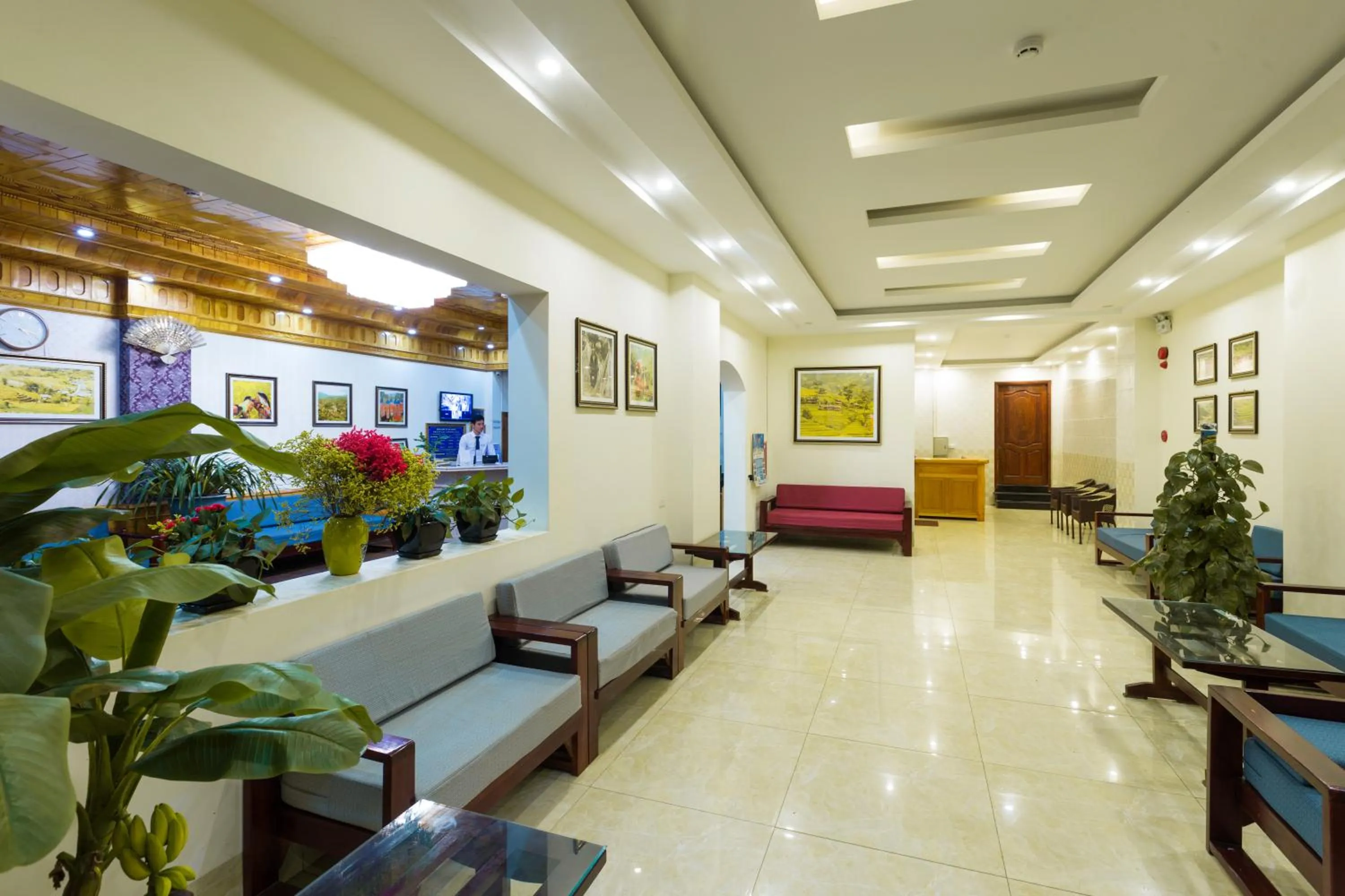 Lobby or reception in London Sa Pa Hotel