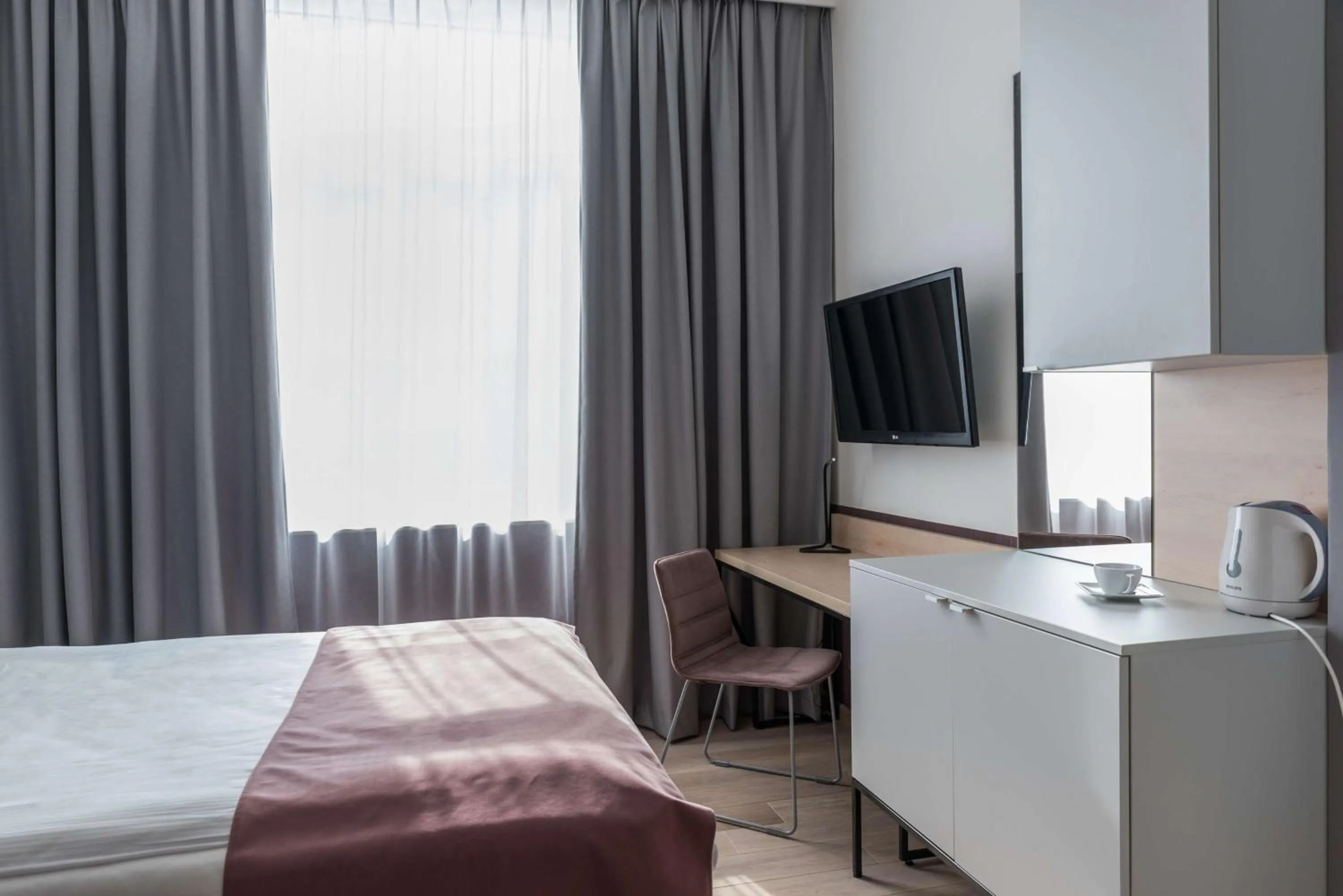 Bedroom, Bed in Scandic Gdańsk