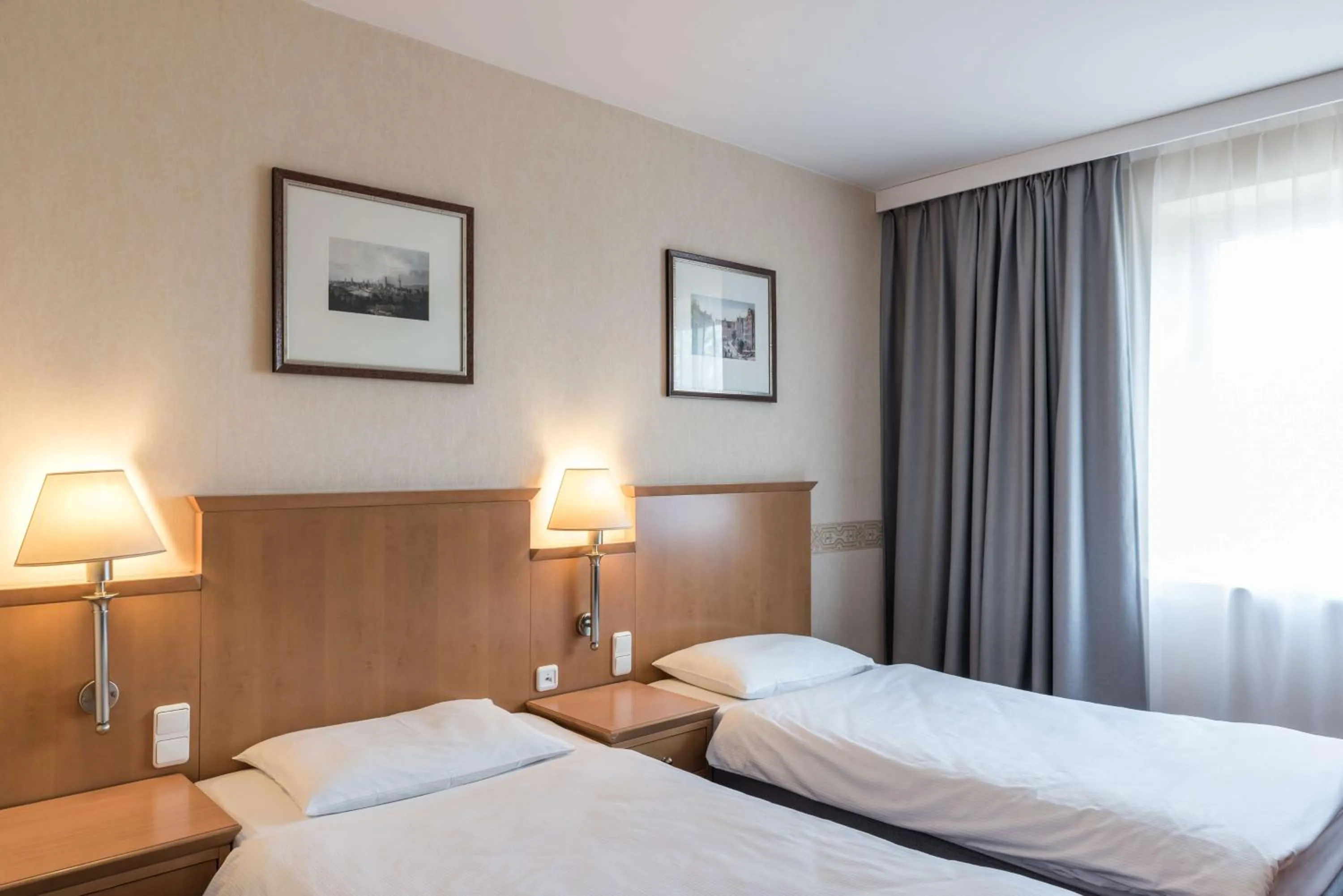 Bedroom, Bed in Scandic Gdańsk