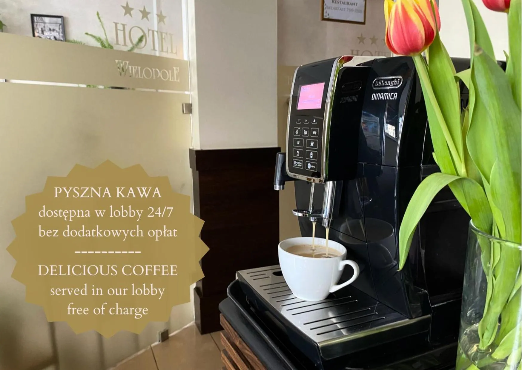 Coffee/tea facilities in Hotel Wielopole