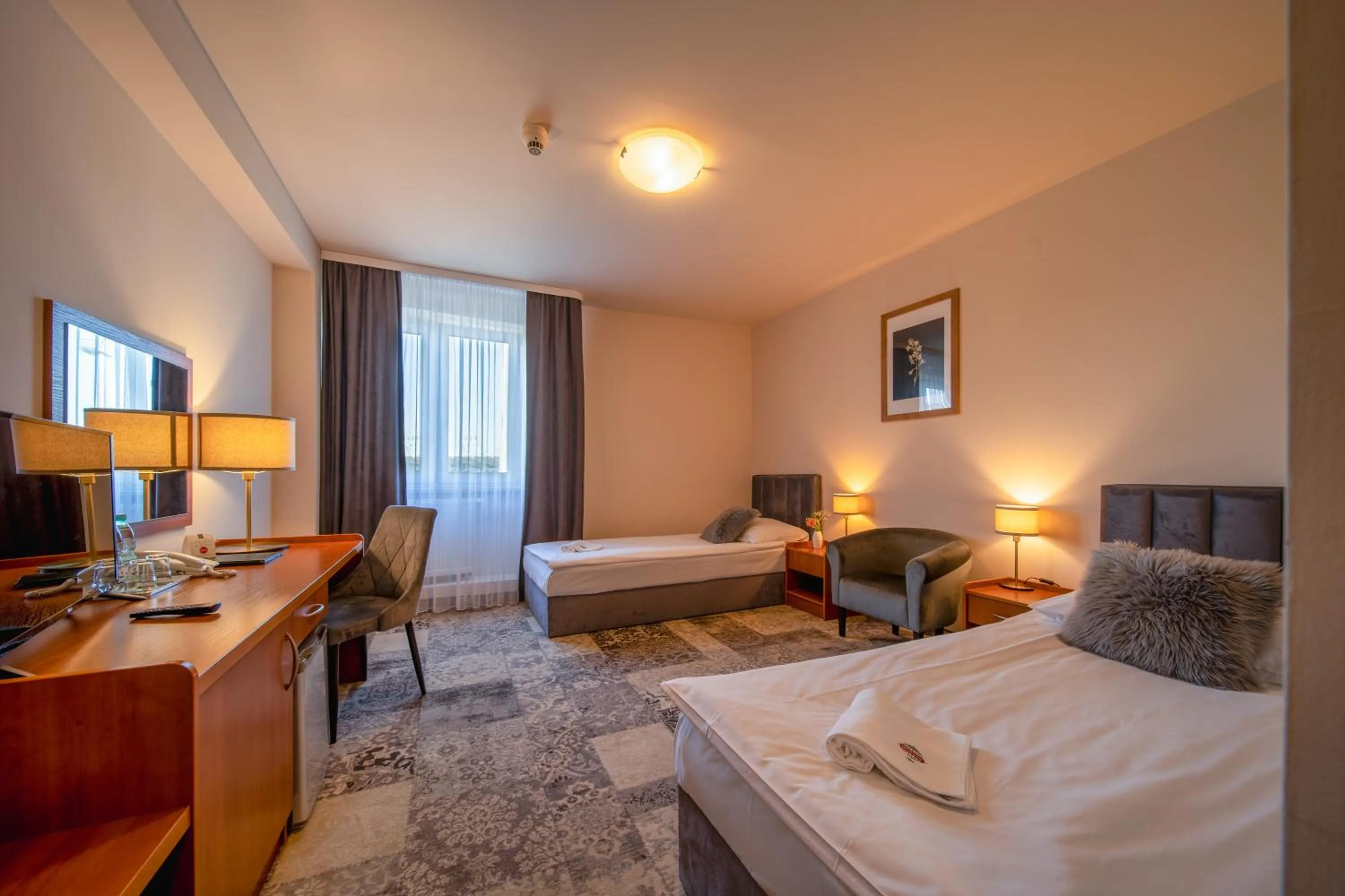 Bed in Hotel Gromada Radom Centrum