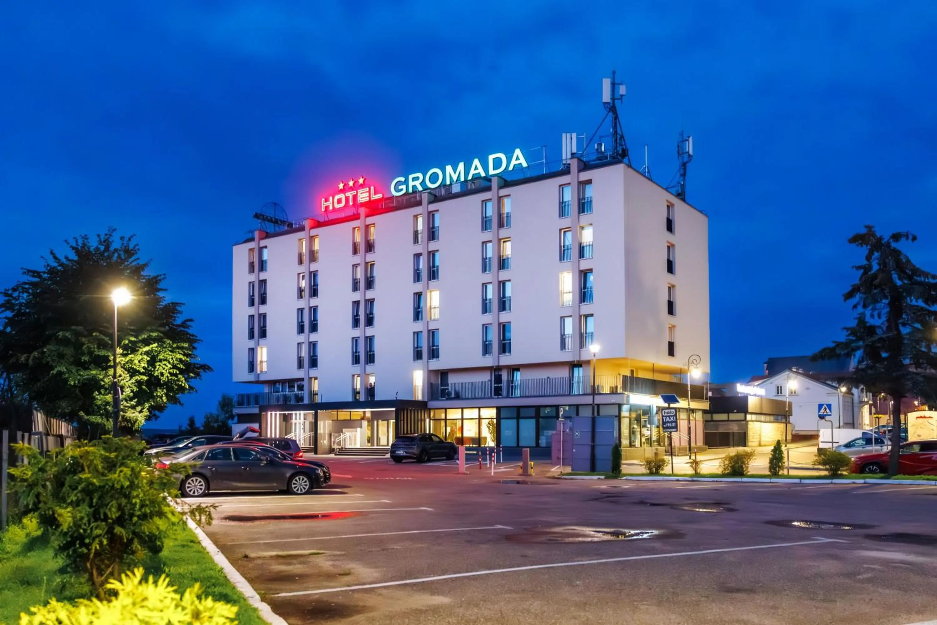Property building in Hotel Gromada Łomża