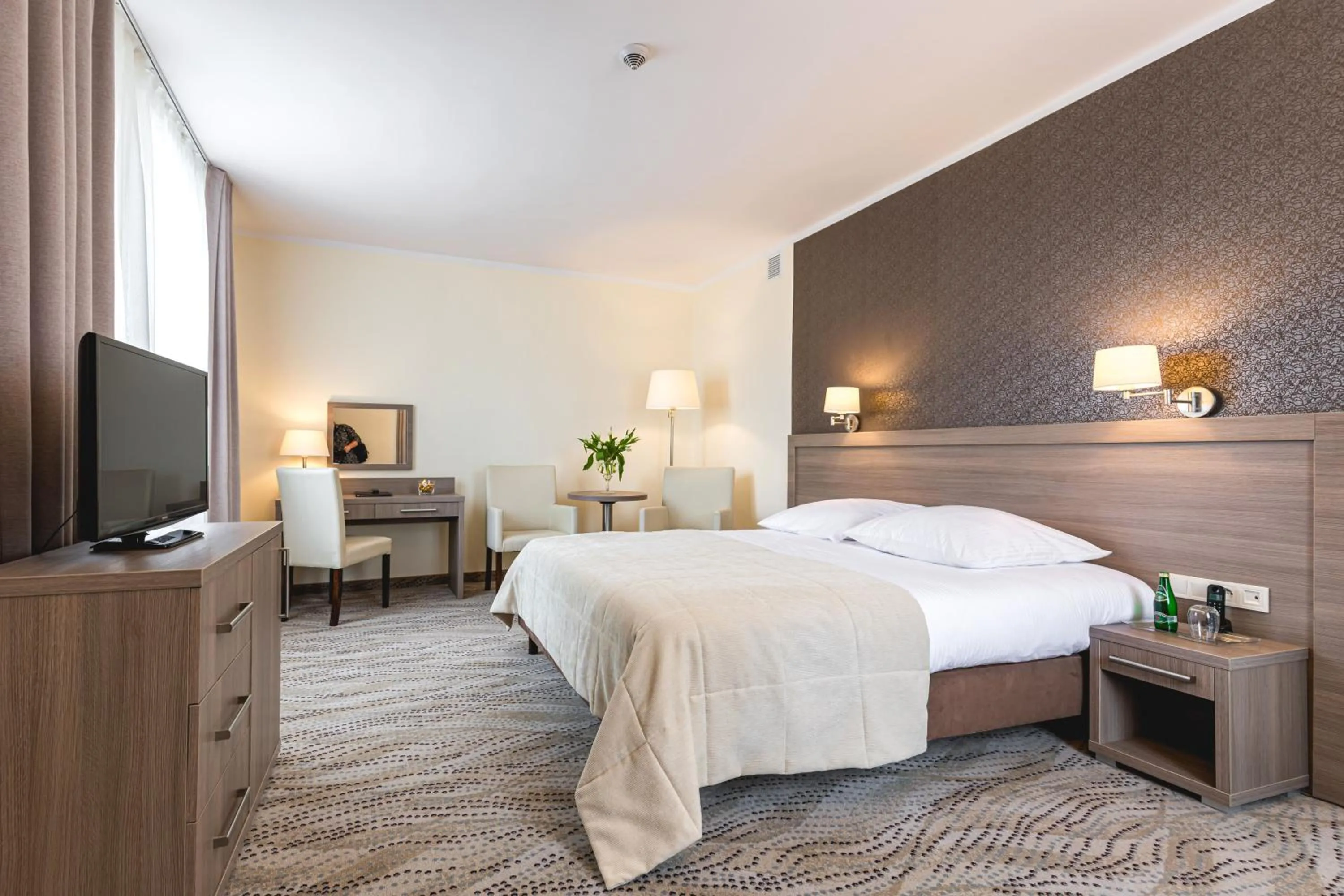 Bed in Hotel Gromada Arka Lux