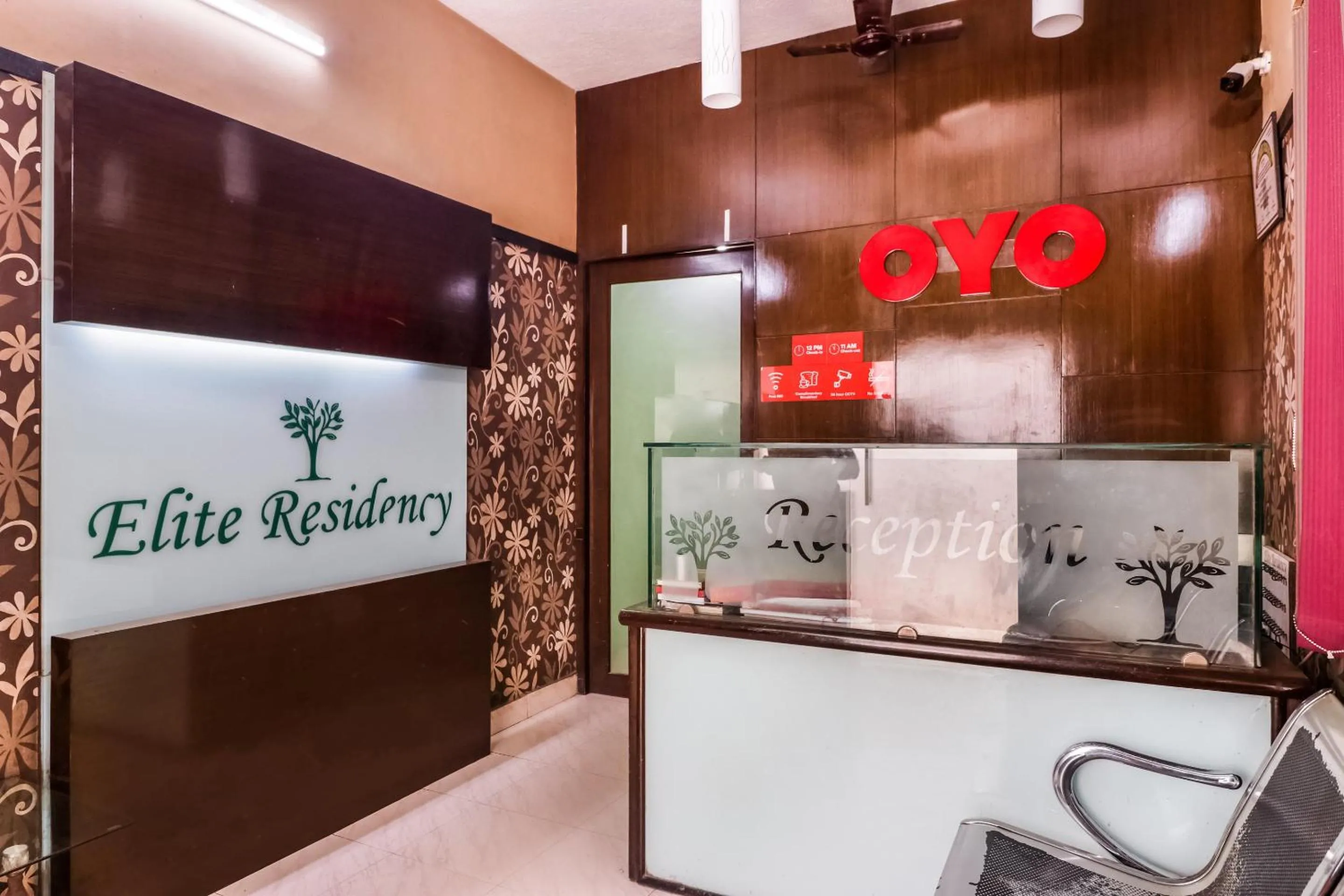 Lobby or reception in Hotel O Elite Residency