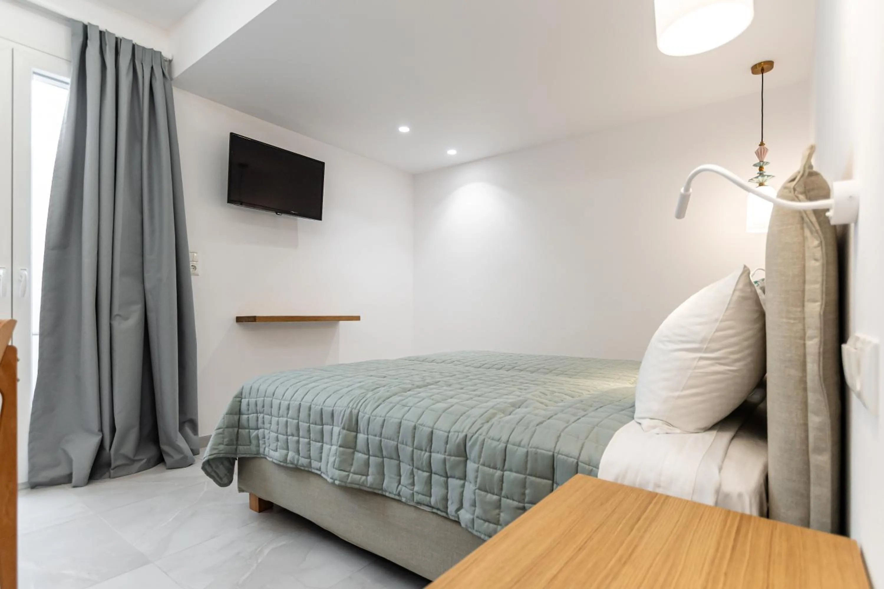Bed in Galazia Boutique Apartments