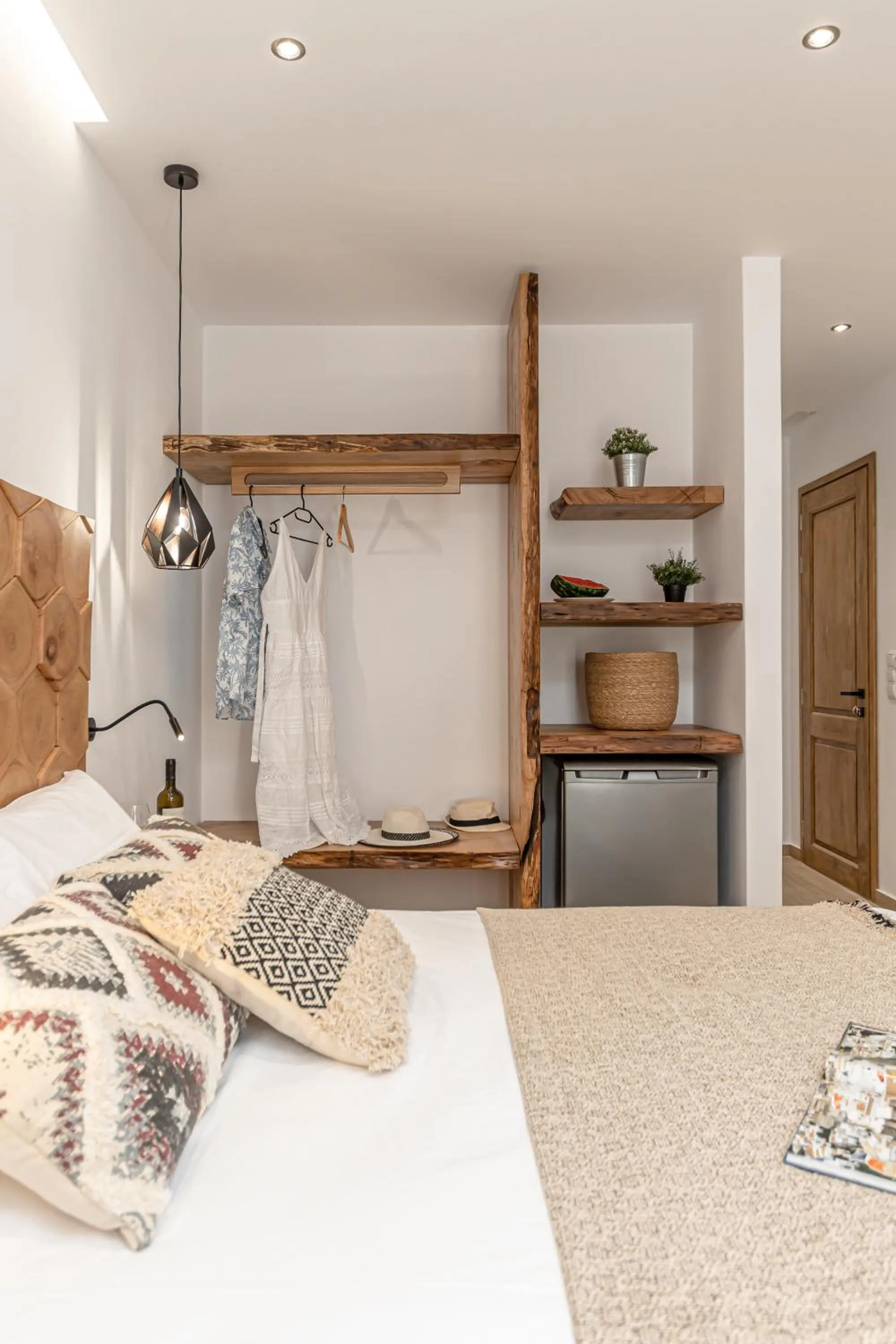 Bed in Galazia Boutique Apartments