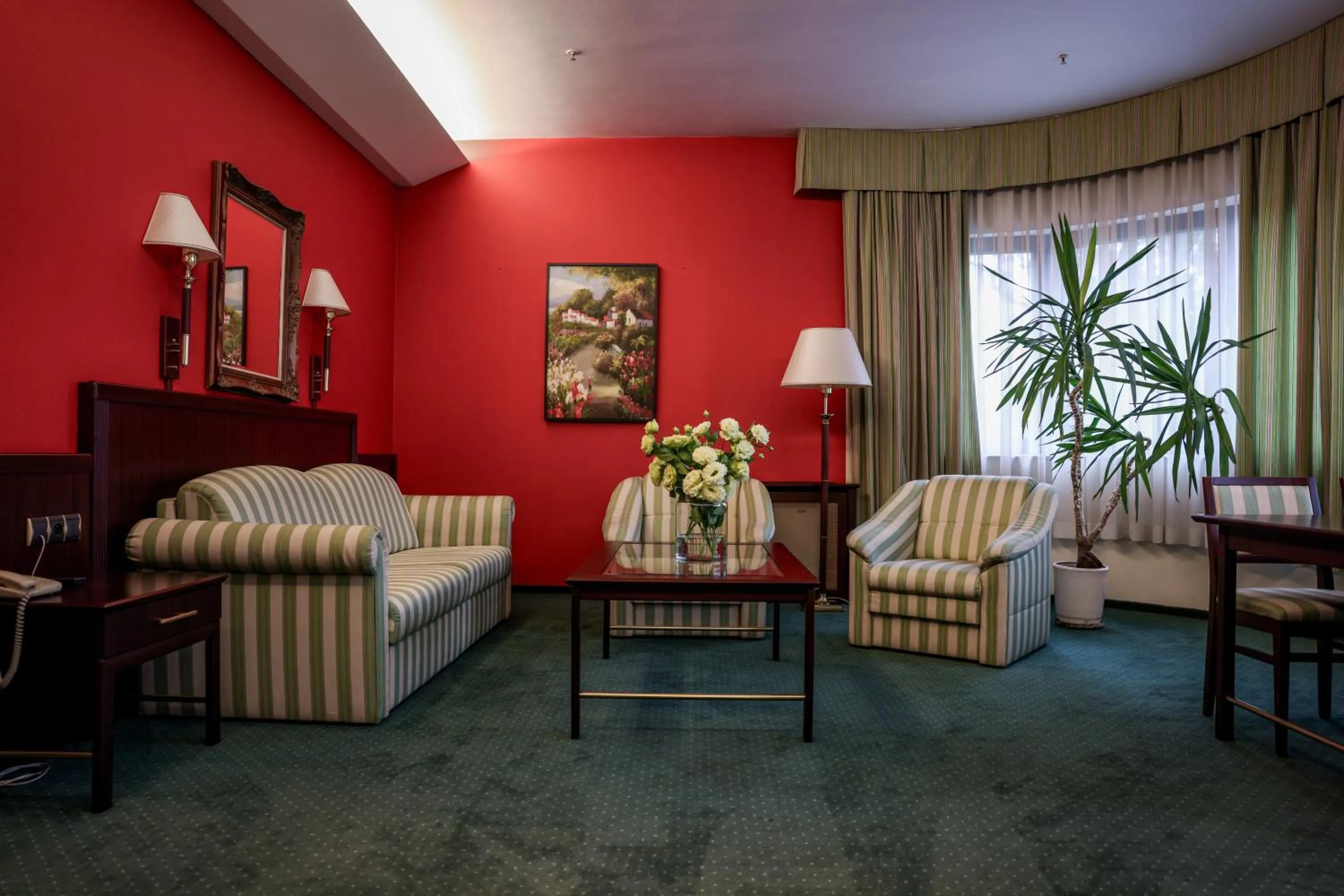 Living room in Park Hotel Diament Bielsko-Biała