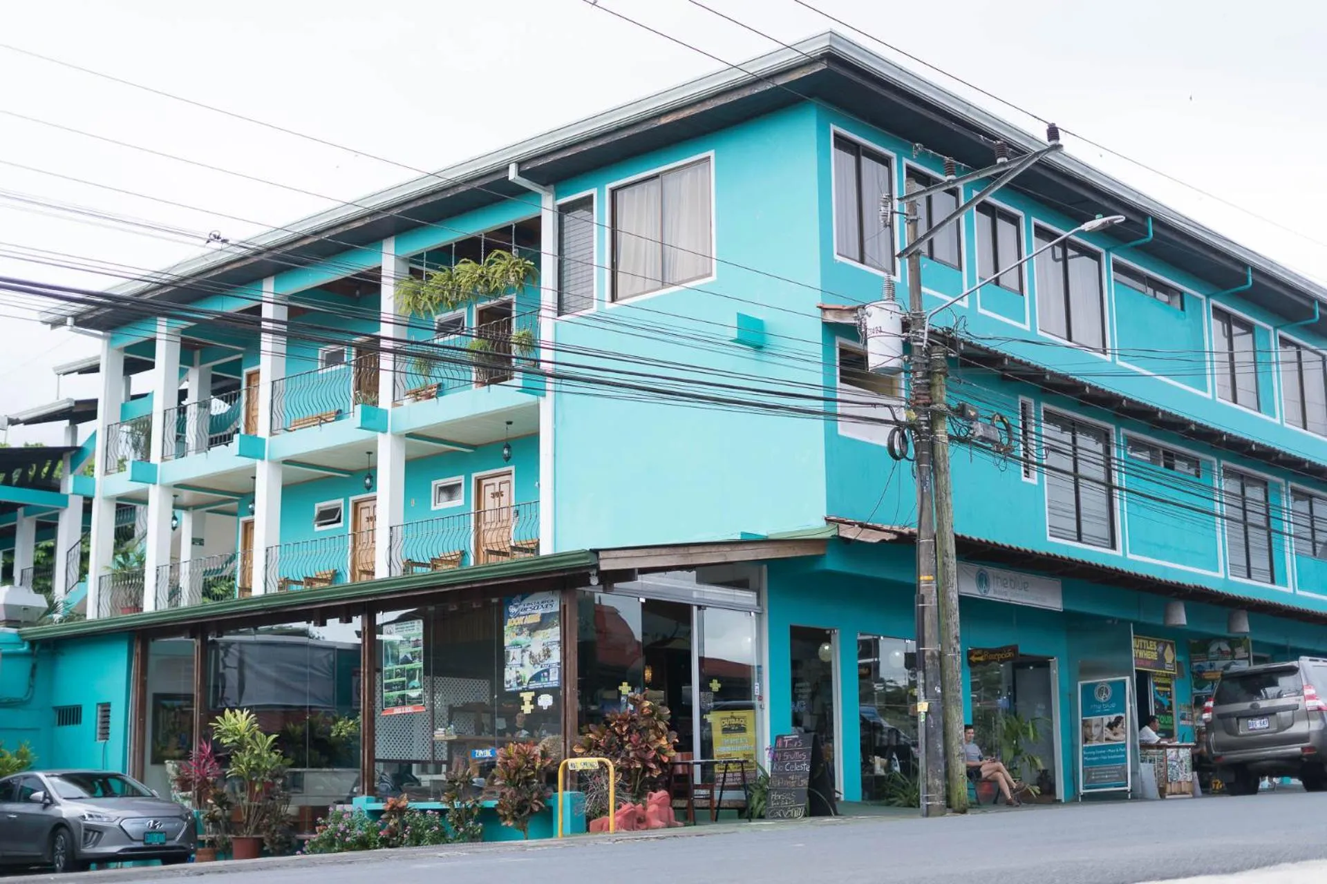 Property building in The Blue Suites & Spa