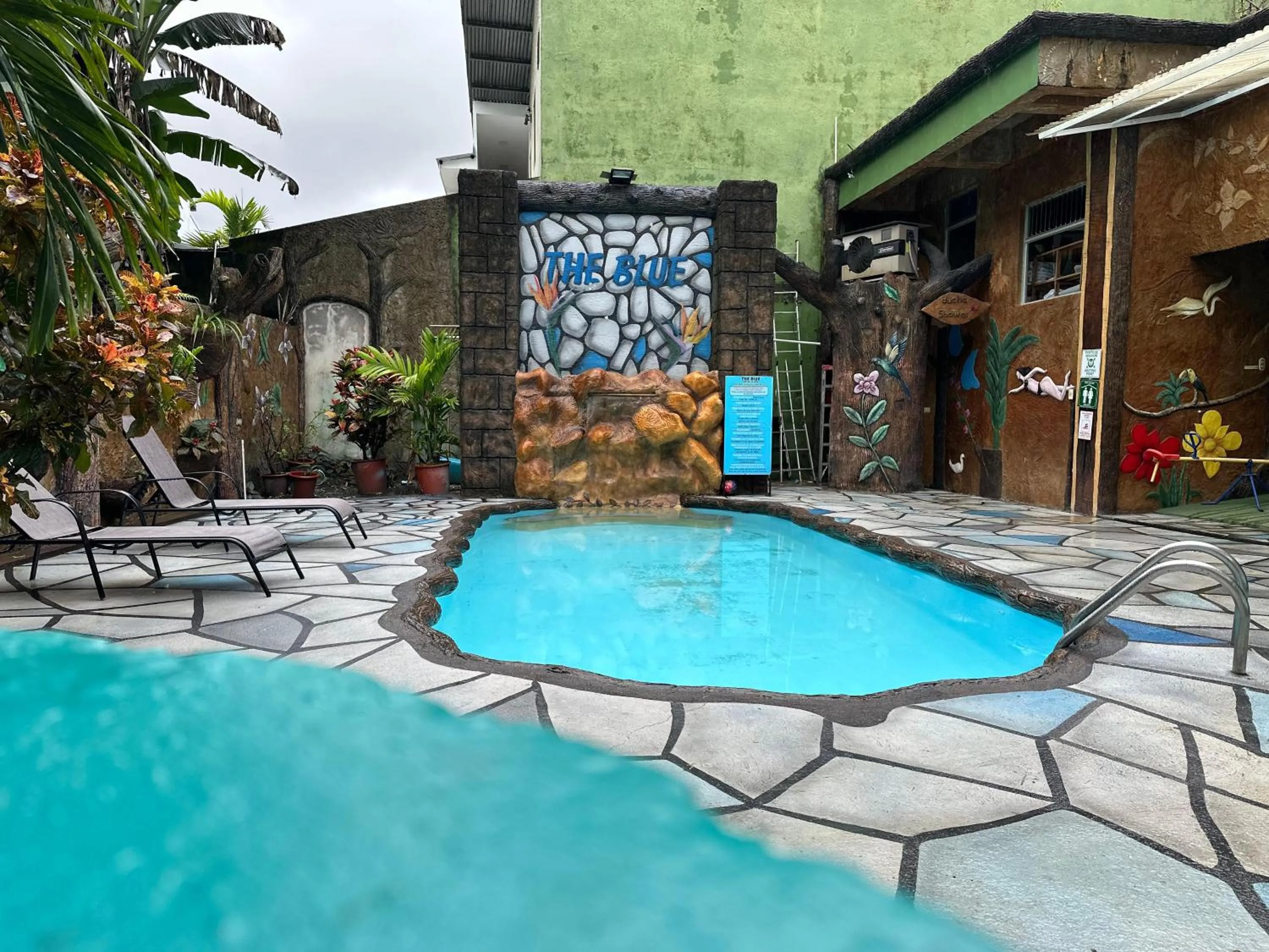 Swimming pool in The Blue Suites & Spa