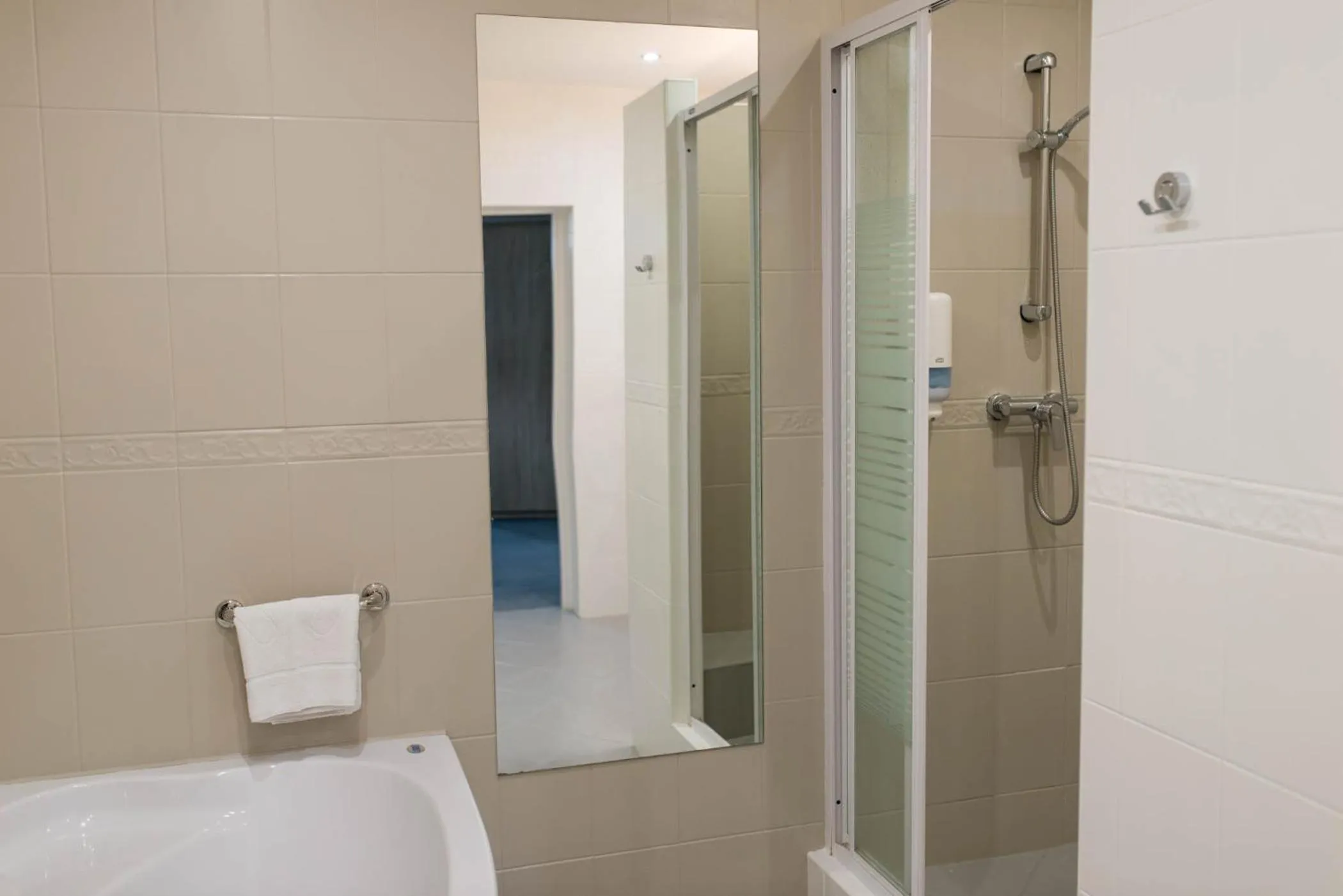 Shower in Hotel Mazury