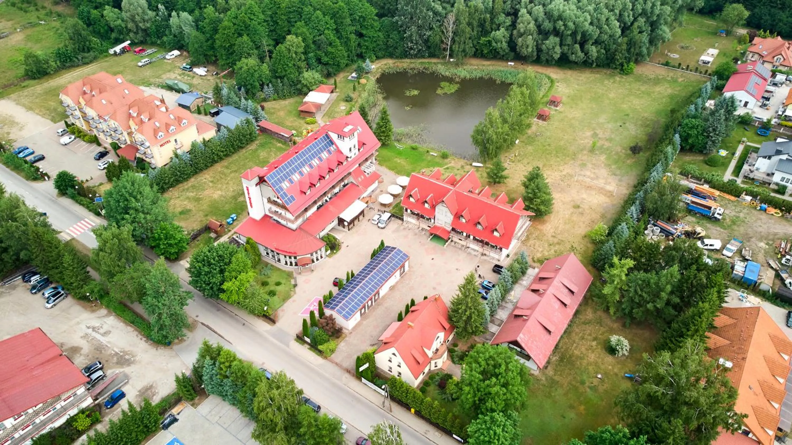 Property building in Hotel Mazury