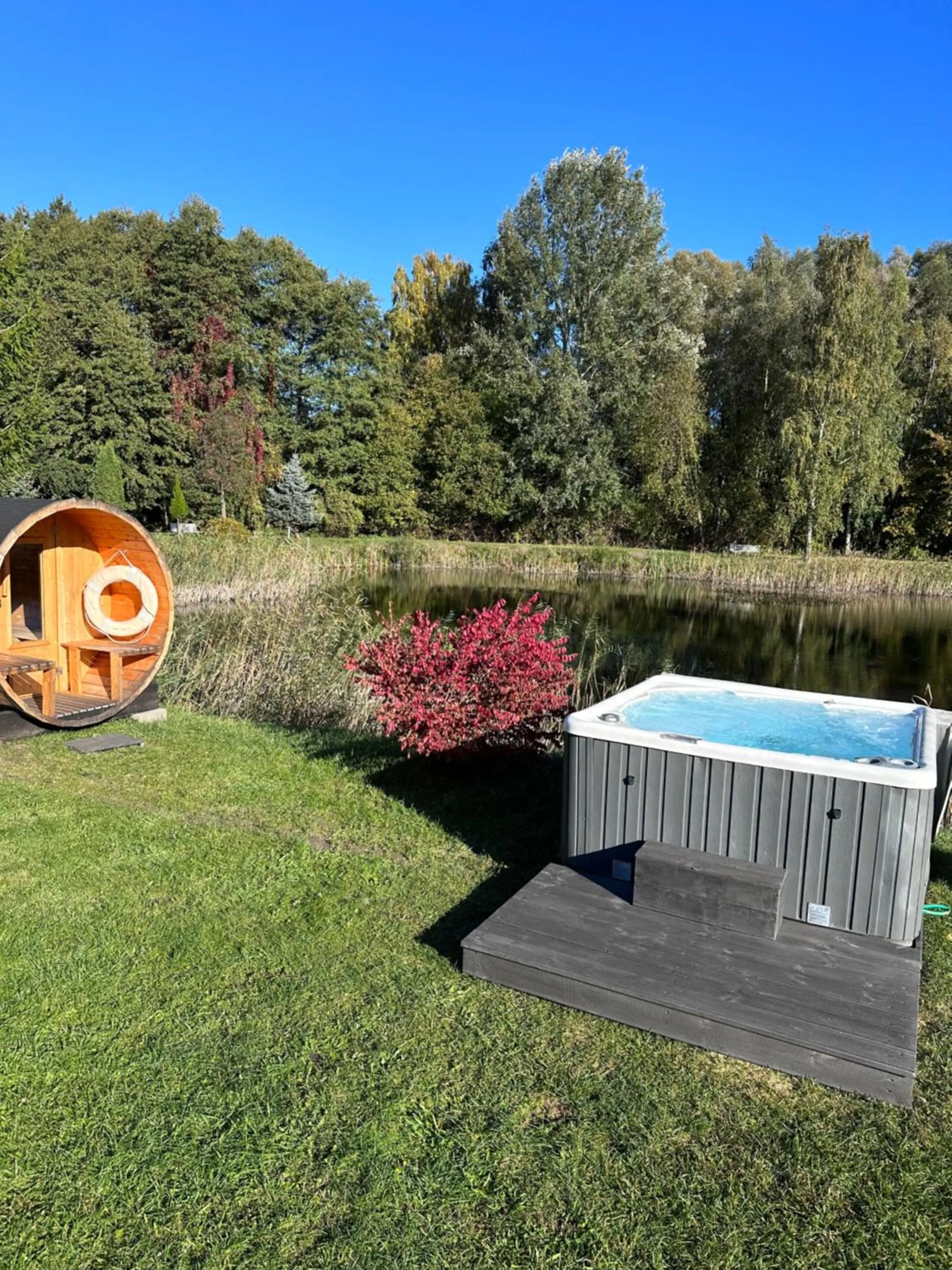 Garden in Hotel Mazury