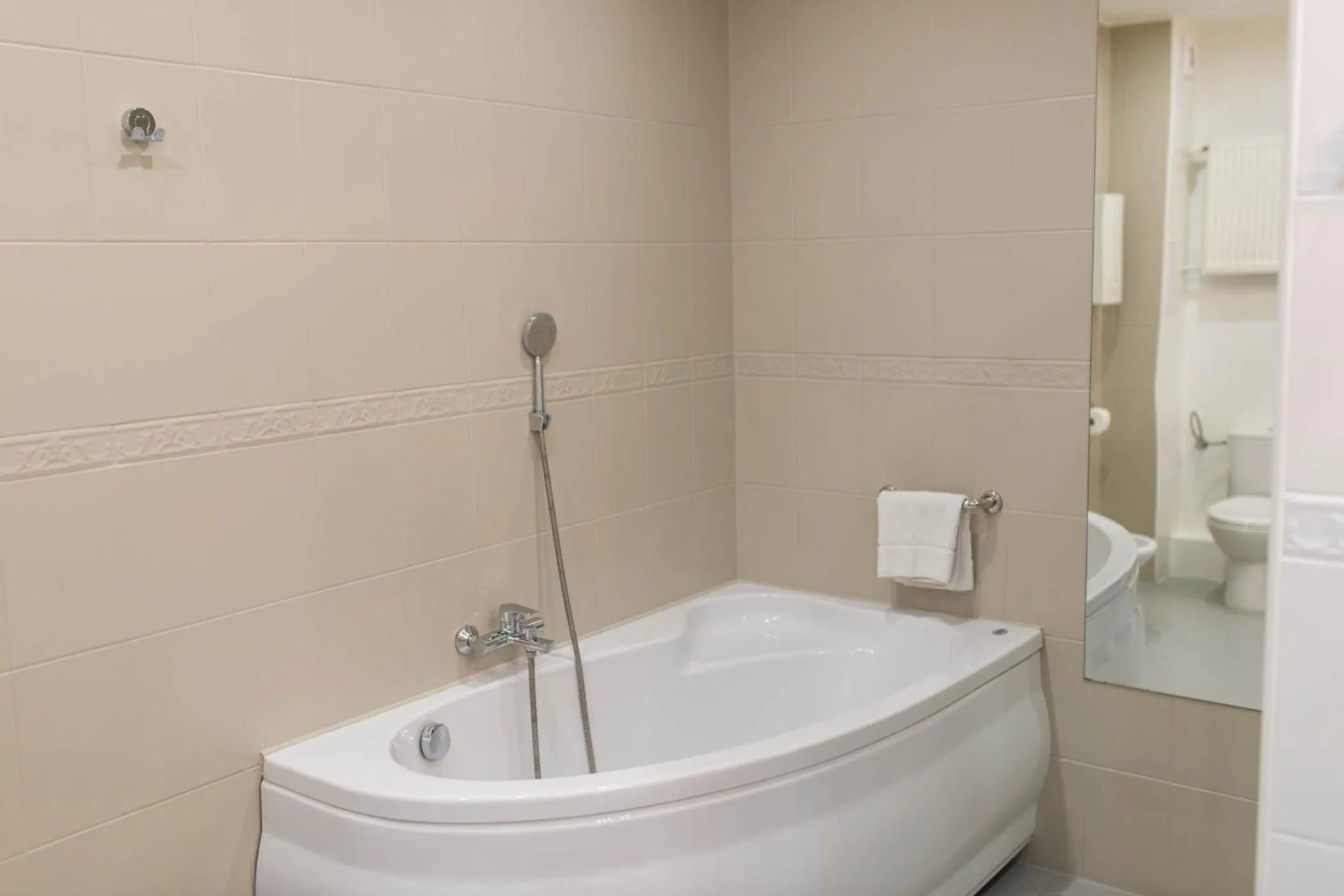 Toilet in Hotel Mazury