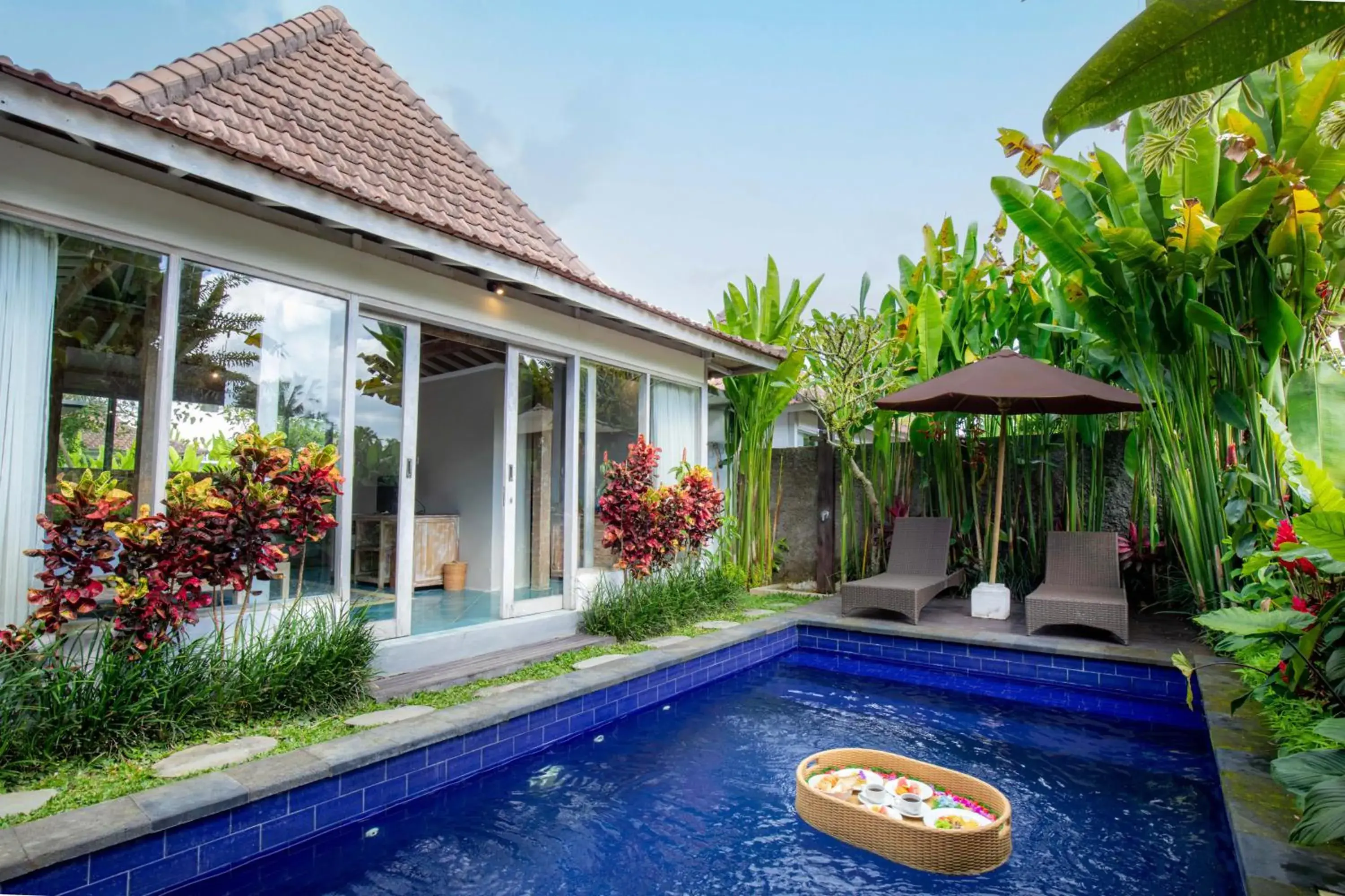 One Bedroom Private Pool Villa with Paddies View in Tanta Escape One Bedroom Private Pool Villa with Paddies View in Tanta Escape