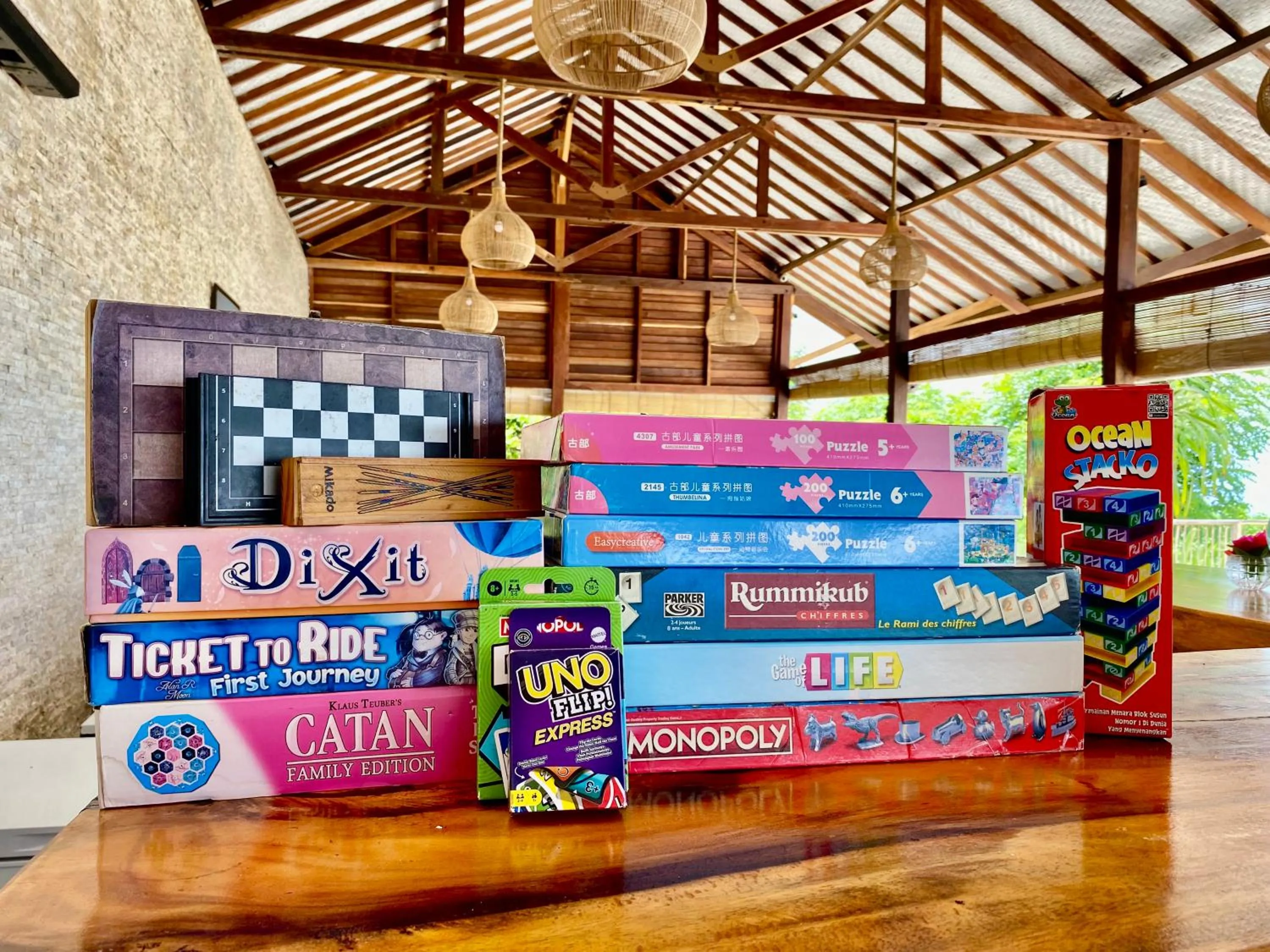 Game Room in KERTASARI LODGE