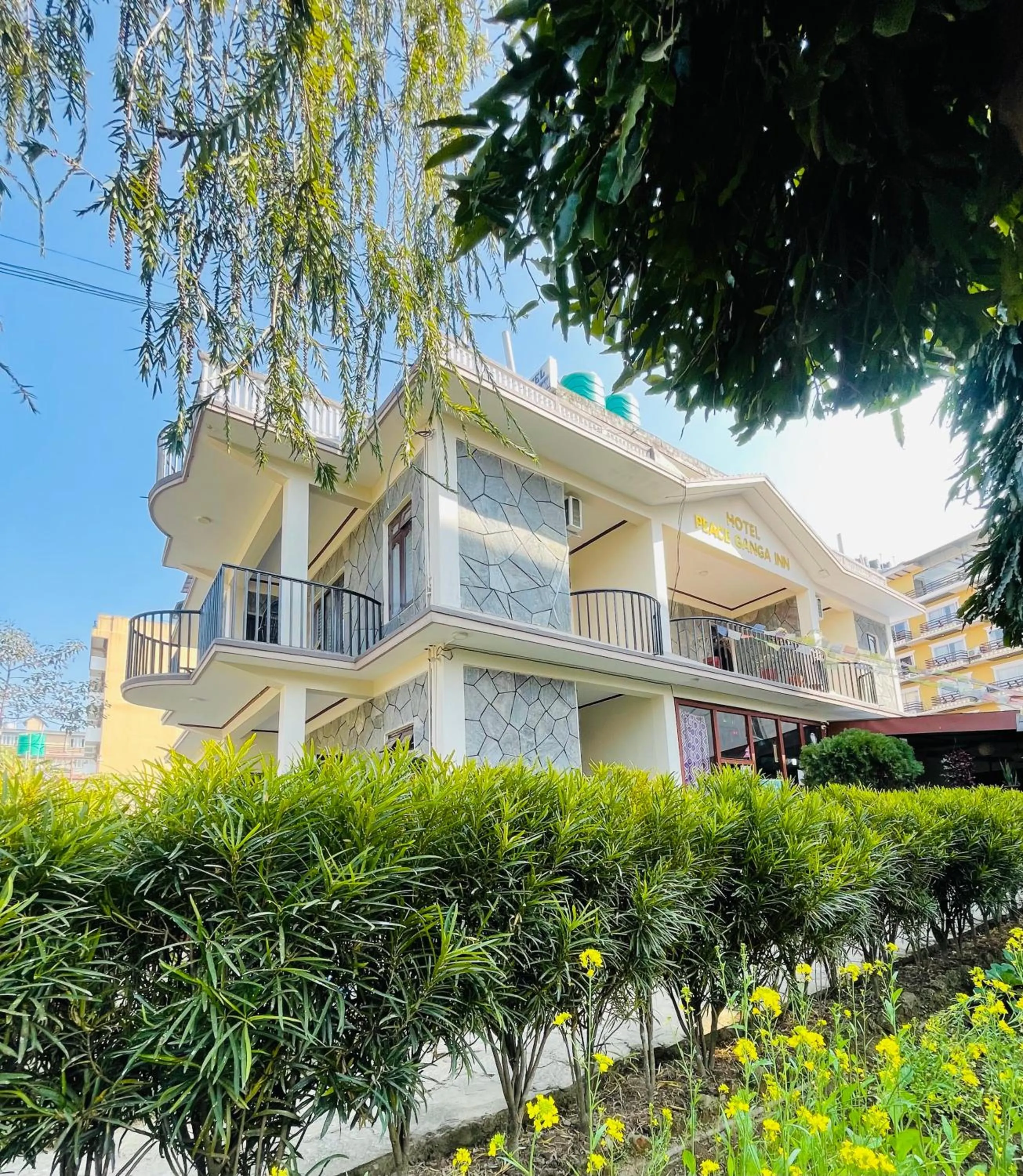 Property building in Hotel Peace Ganga Inn