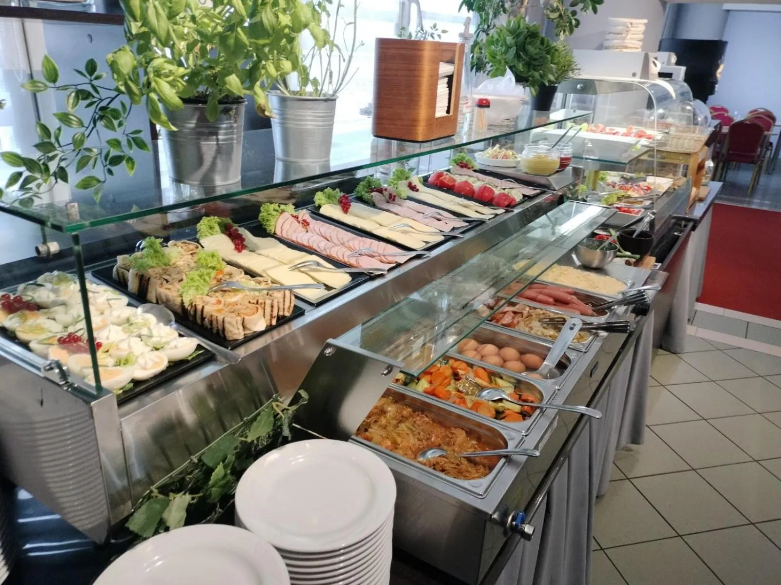 Restaurant/places to eat in Hotel Gromada Poznań