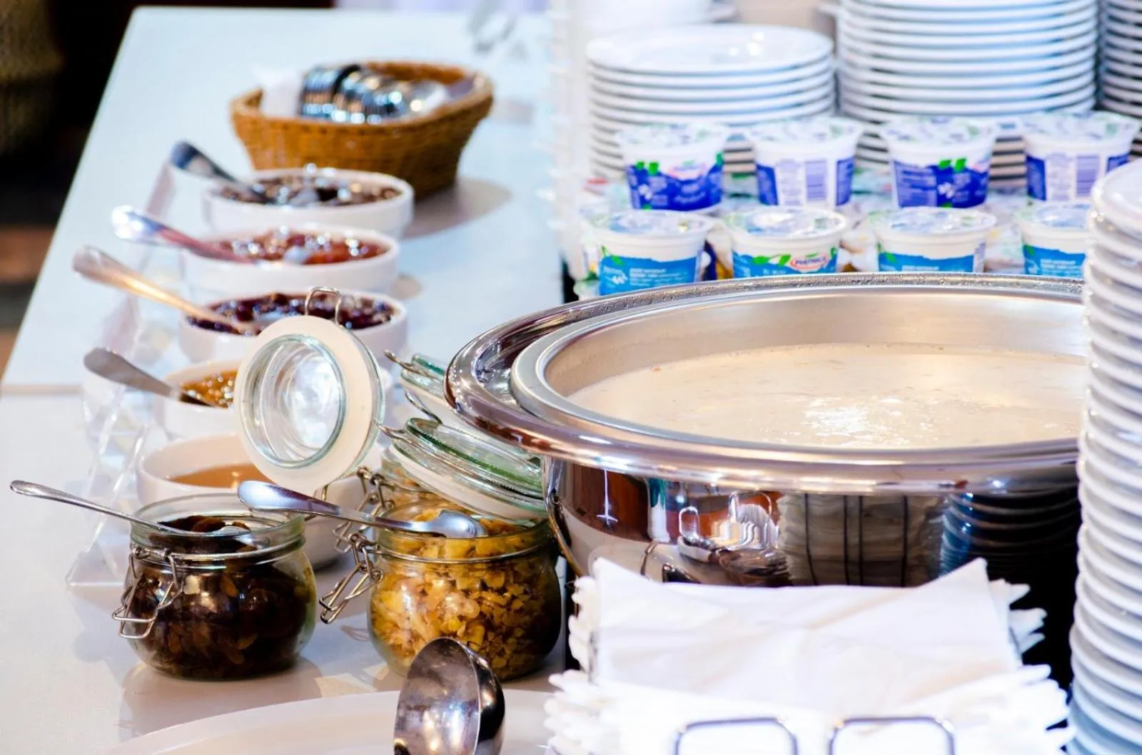 Buffet breakfast in Hotel Astor